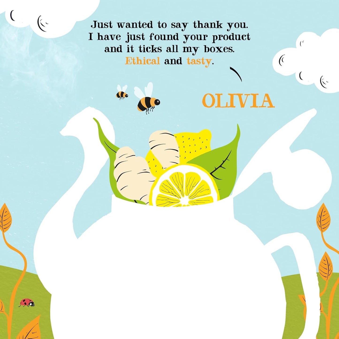 Clipper Tea Lemon & Ginger Teabags – Caffeine Free, USDA Organic, Great Hot or Iced – Aromatic, Natural, Fair & Delicious – 50 Tea Bags