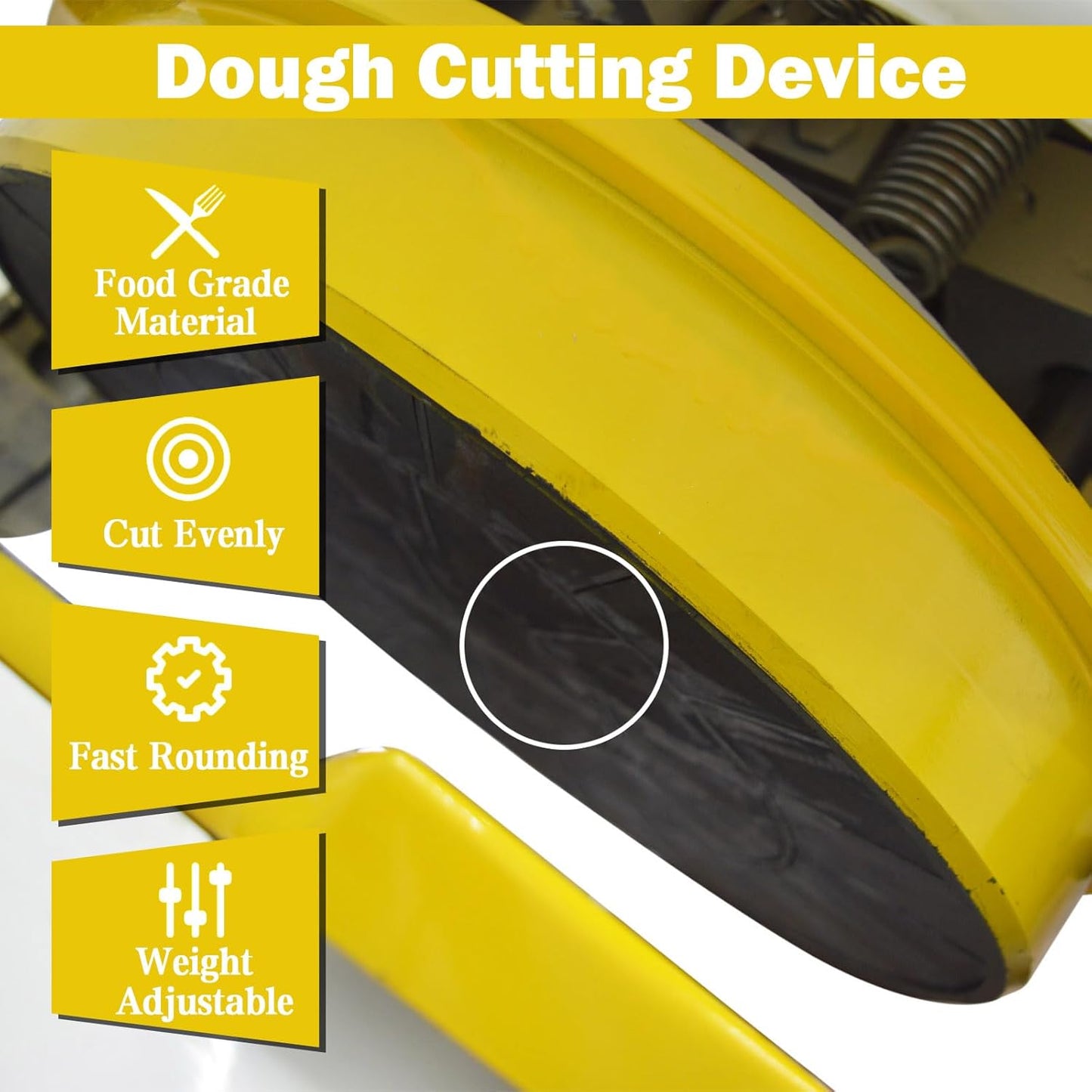 TECHTONGDA Dough Divider Rounder Dough Ball Machine 26pcs 1.8og-5.3oz Electric Dough Cutting and Rounding Machine for Hamburger Bread Pizza Bakery