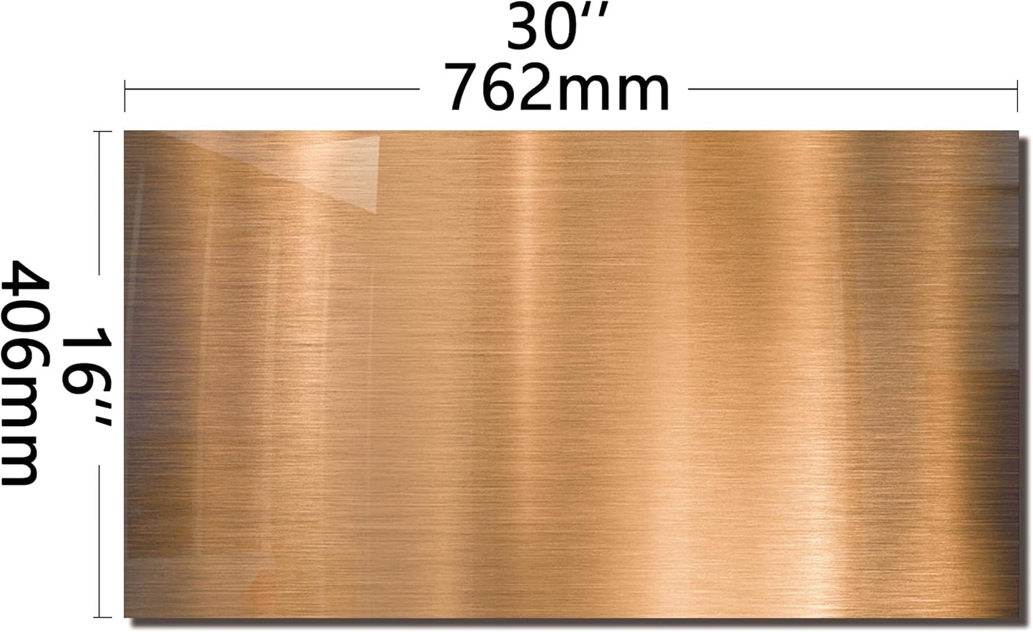 DAIFURONGE Tempered Glass Backsplash For Kitchen Behind Stove,Stove Backsplash Top Cover,Easy to Clean Glass Splashback, Sink Cover Splash Guard, Kitchen Wall Decor (30"x16"(76.2x40.64cm))