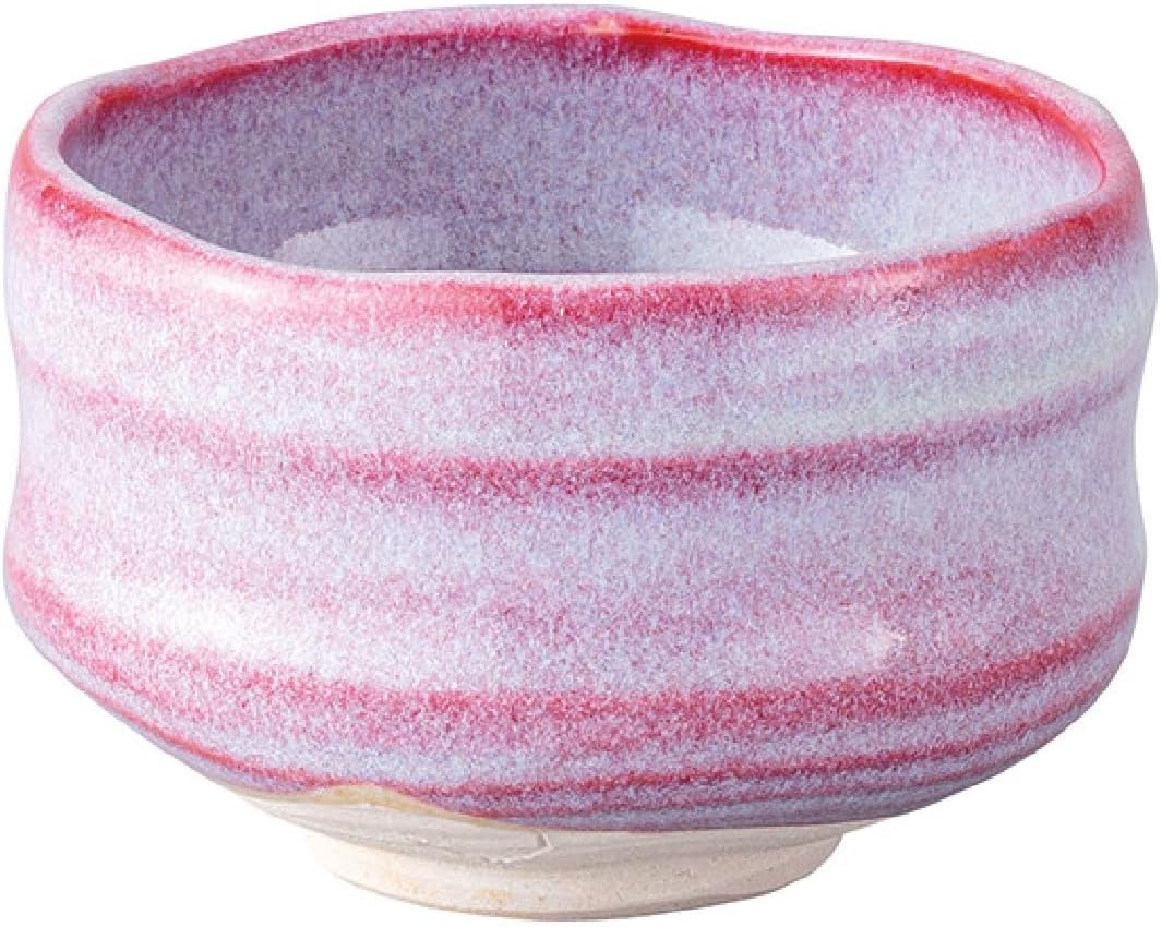 Japanese Traditional Handcrafted Matcha Chawan Tea Bowl Cup Ceremony Tableware Pottery (Sakura Unofu)