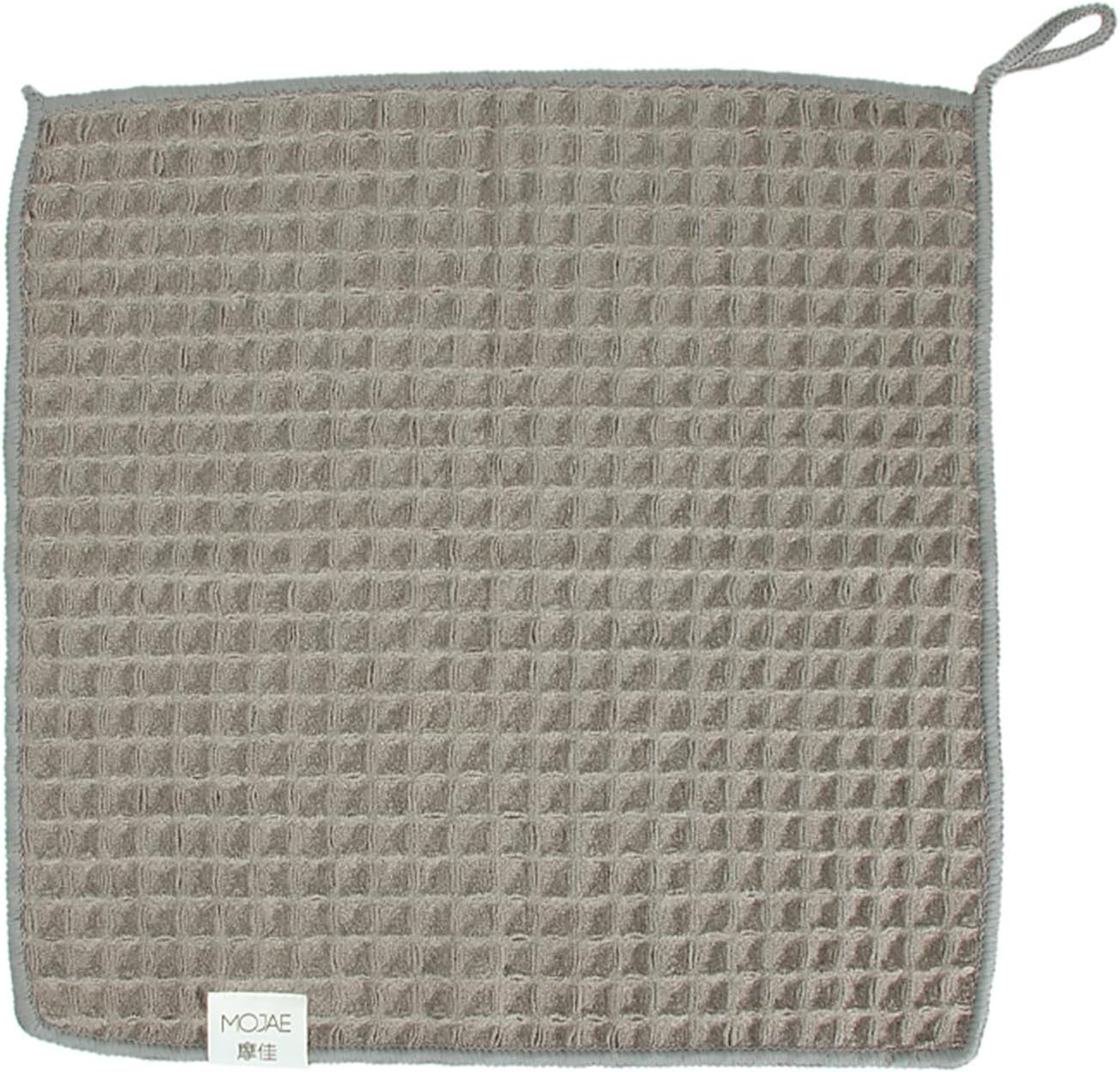MOJAE Barista Towels 4 Pack - Espresso Machine Cloth Set- Waffle Weave Kitchen Dish Cloths - Coffee Accessories for Barista to Clean Steam Wand Coffee or Espresso Machine(12''x12'')