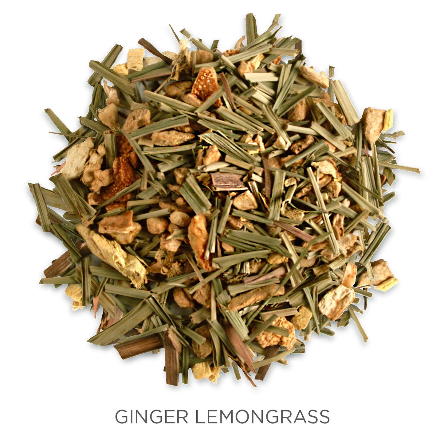 Tea Forte Ginger Lemongrass Premium Organic Loose Leaf Caffeine-Free Herbal Tea Blend Canister, Makes 35-50 Cups