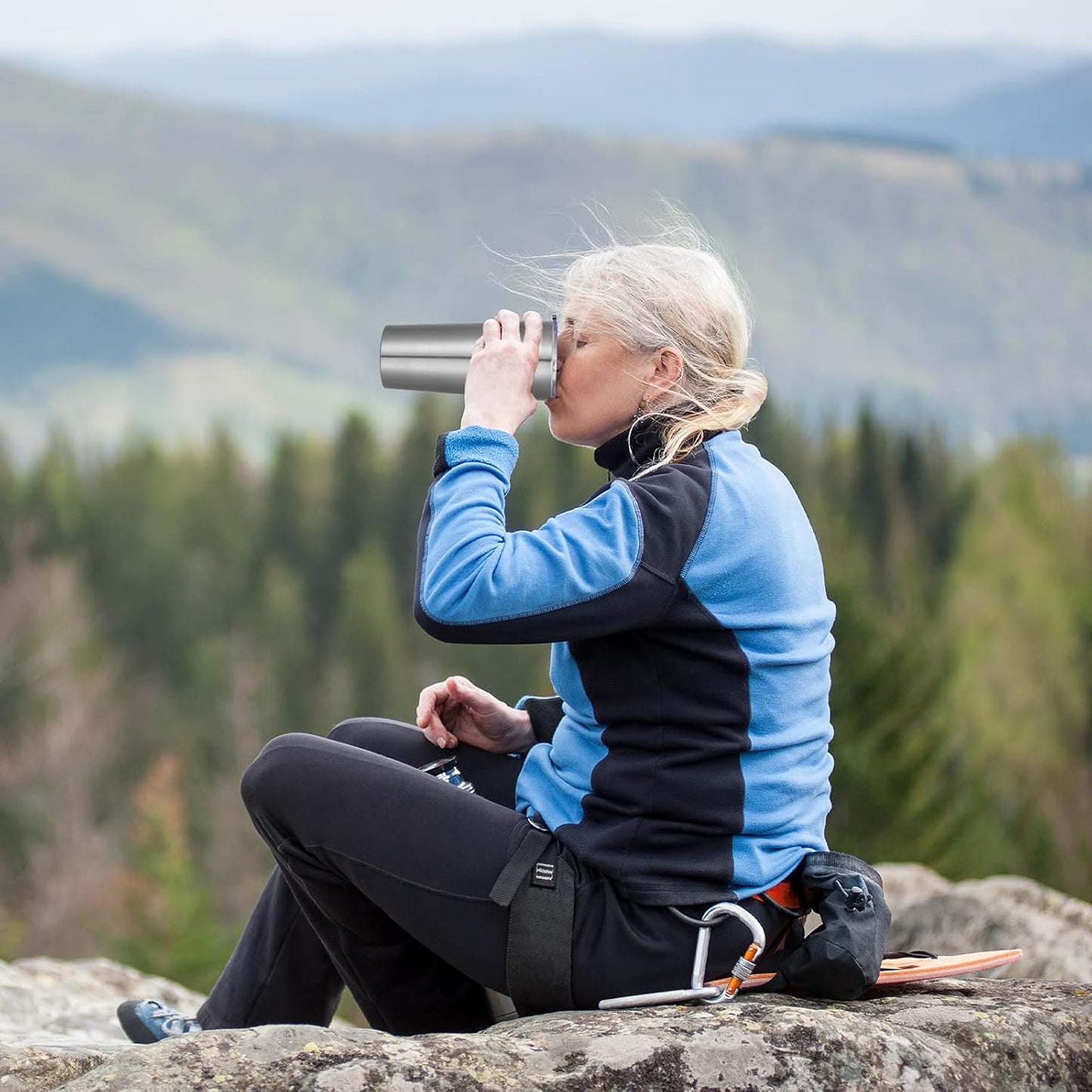 VEGOND 20oz Tumbler Bulk with Lid and Straw 6 Pack, Stainless Steel Vacuum Insulated Tumbler, Double Wall Coffee Cup Travel Mug, Stainless Steel