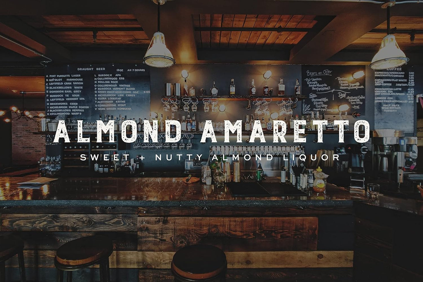 Steel Mill Coffee Co. - Almond Amaretto Flavored Coffee - Ground - Regular - Medium Roast - 100% Arabica Beans - Vegan - Gluten-Free - Sugar-Free - 2lb Bag