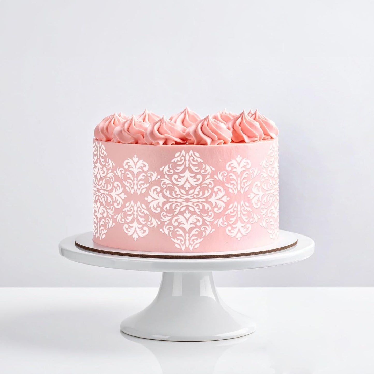 Long Border Cake Stencil, 4" x 12.75" (CARNA)