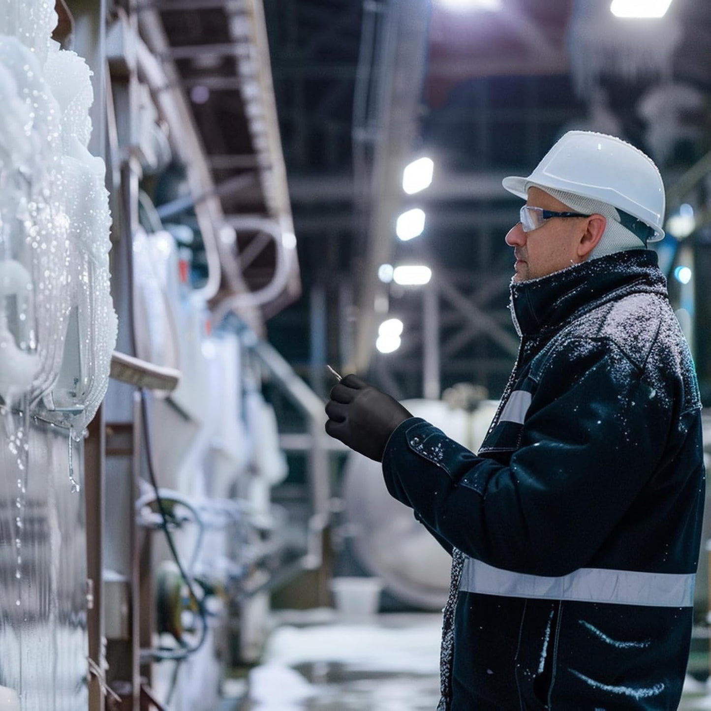 KAYGO Winter Waterproof Work Gloves for Men and Women, Thermal Insulated Freezer Rubber Coated Gloves,Super Grip,KG160, Small