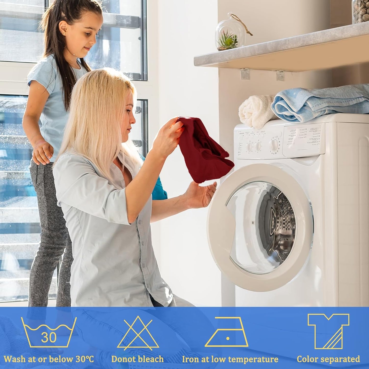 4 Pack Chef Apron, Adjustable Apron with 2 Pockets, Unisex Personalised Apron for Cooking, Kitchen, Restaurant