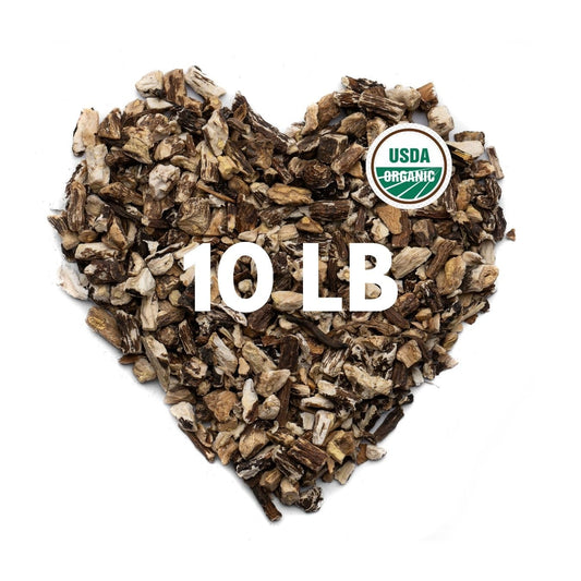 Super Value Pack 10 LB - Organic Dandelion Root Tea - Liver, Digestion, Gut Health - Herbal Coffee Alternative