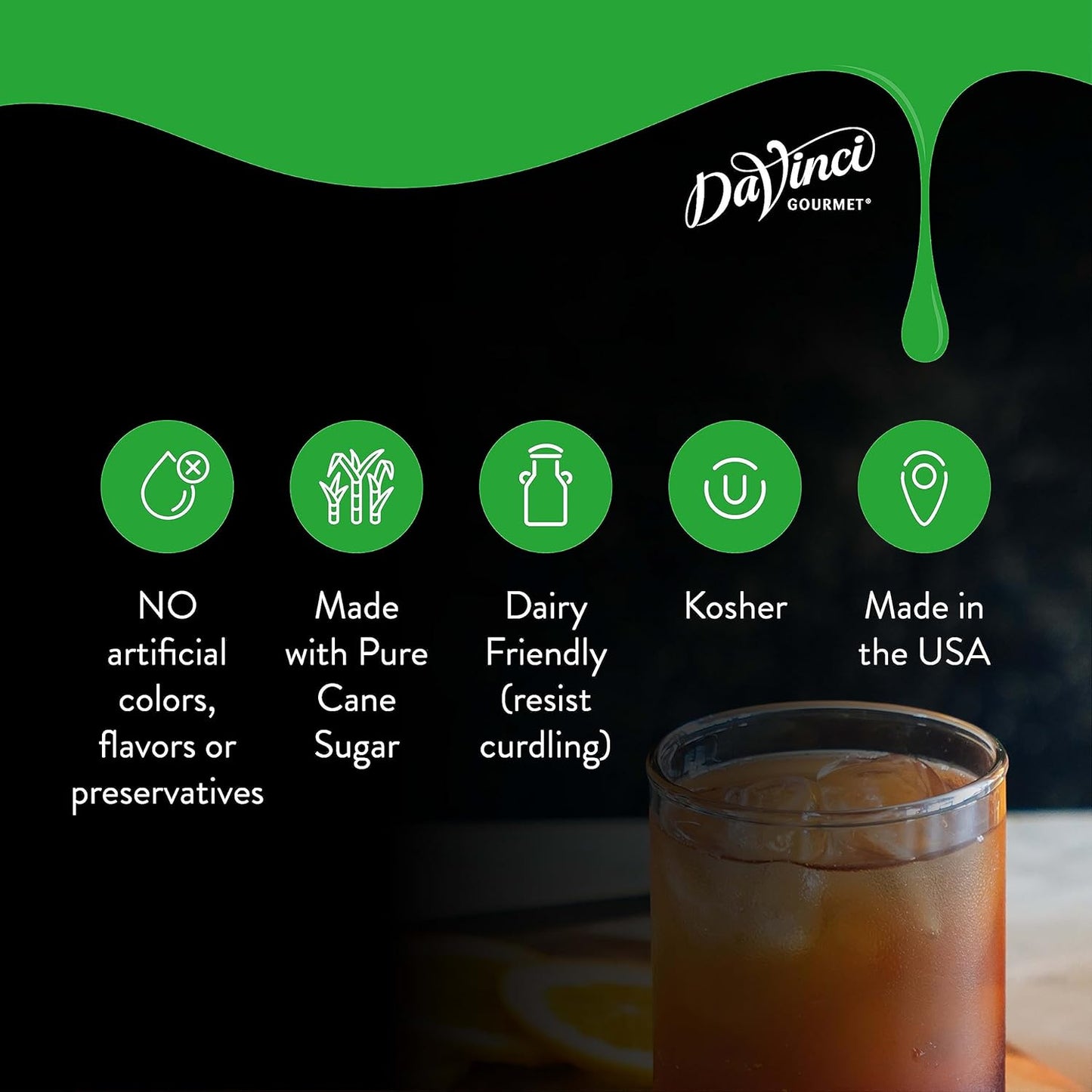 DaVinci Gourmet Natural Agave Syrup, 25.4 Fluid Ounces (Pack of 1)