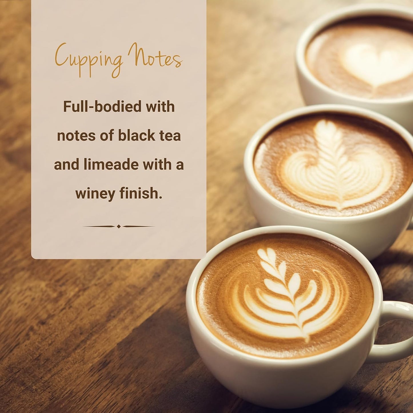 Cubico Coffee Medium Roast Rwanda Kopakaki Single Origin Coffee Pods, 10 Count, K-Cup Compatible Brewers