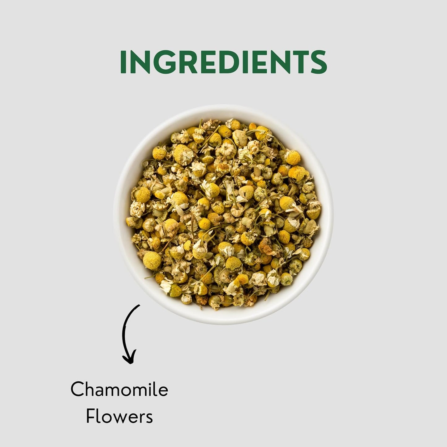 Tealeaf & Co. Pure Chamomile Herbal Tea - Organic Chamomile Tea Bags Blended with Fresh Herbs - Contains Low Caffeine - Gluten Free - 100 Teabags (7.055oz/200gm)