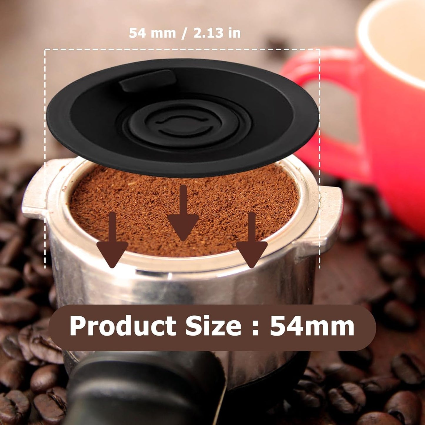 4 Pack 54mm Cleaning Disc for Breville Espresso Machines Accessories Espresso Backflush Breville Cleaning Disc