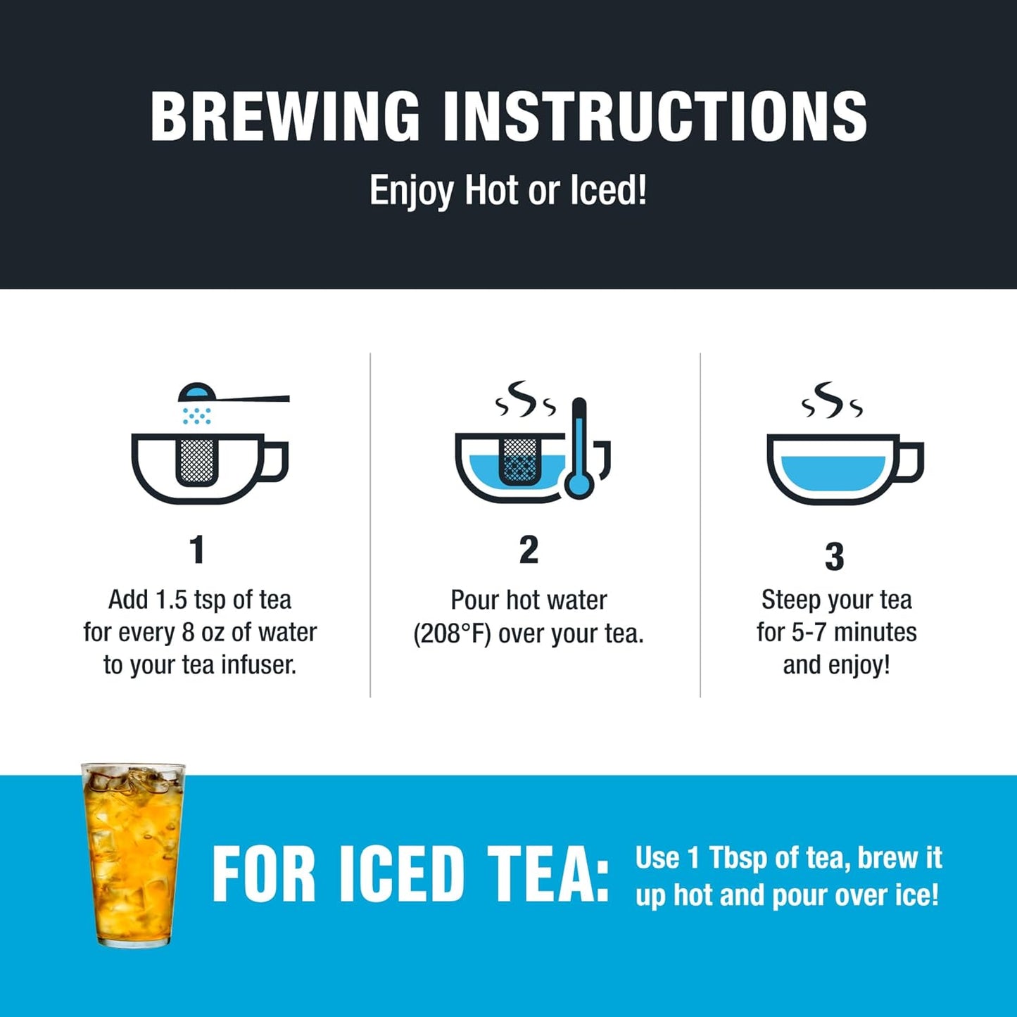 Tiesta Tea - Mango Dreamzzz Chamomile Loose Leaf Herbal Tea, Relaxing Chamomile & Lemongrass Blend, Caffeine-Free, Brew Hot or Iced, Makes Up to 200 Cups, Resealable Bulk Pouch, 12 Ounce