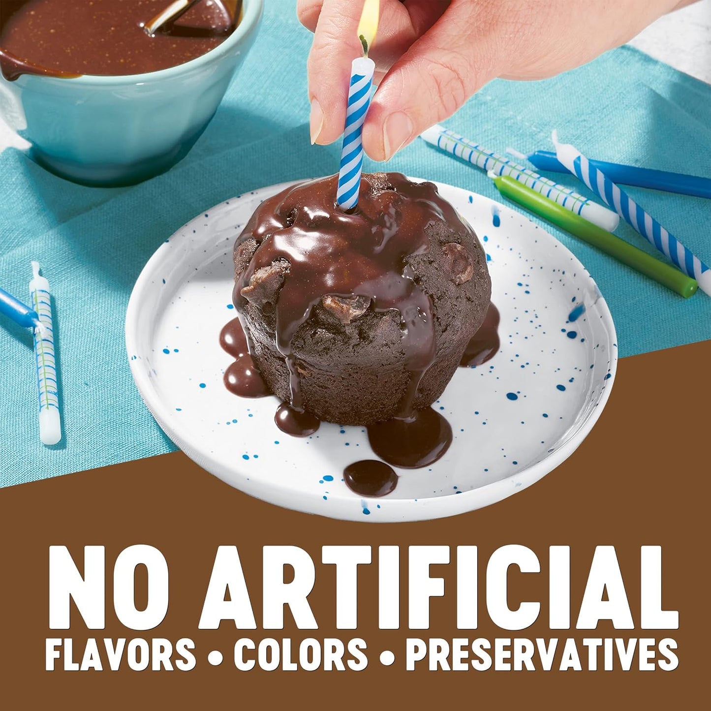 Krusteaz Muffin Mix, Double Chocolate Muffin Mix, Made with Real Chocolate Chips & No Artificial Flavors, Colors or Preservatives, 20 Ounce Box (Pack of 3)