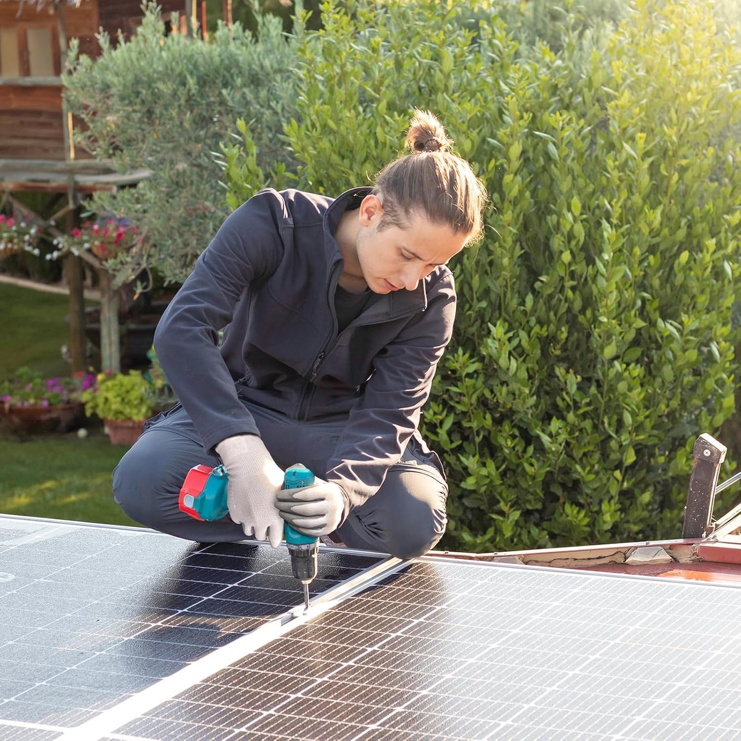 Kebada W1 Work Gloves for Men and Women, 12 Pairs Touchscreen Safety Gloves with Grip, PU-Coated, Ideal for Light & Medium Duty Tasks, White, XX-Large