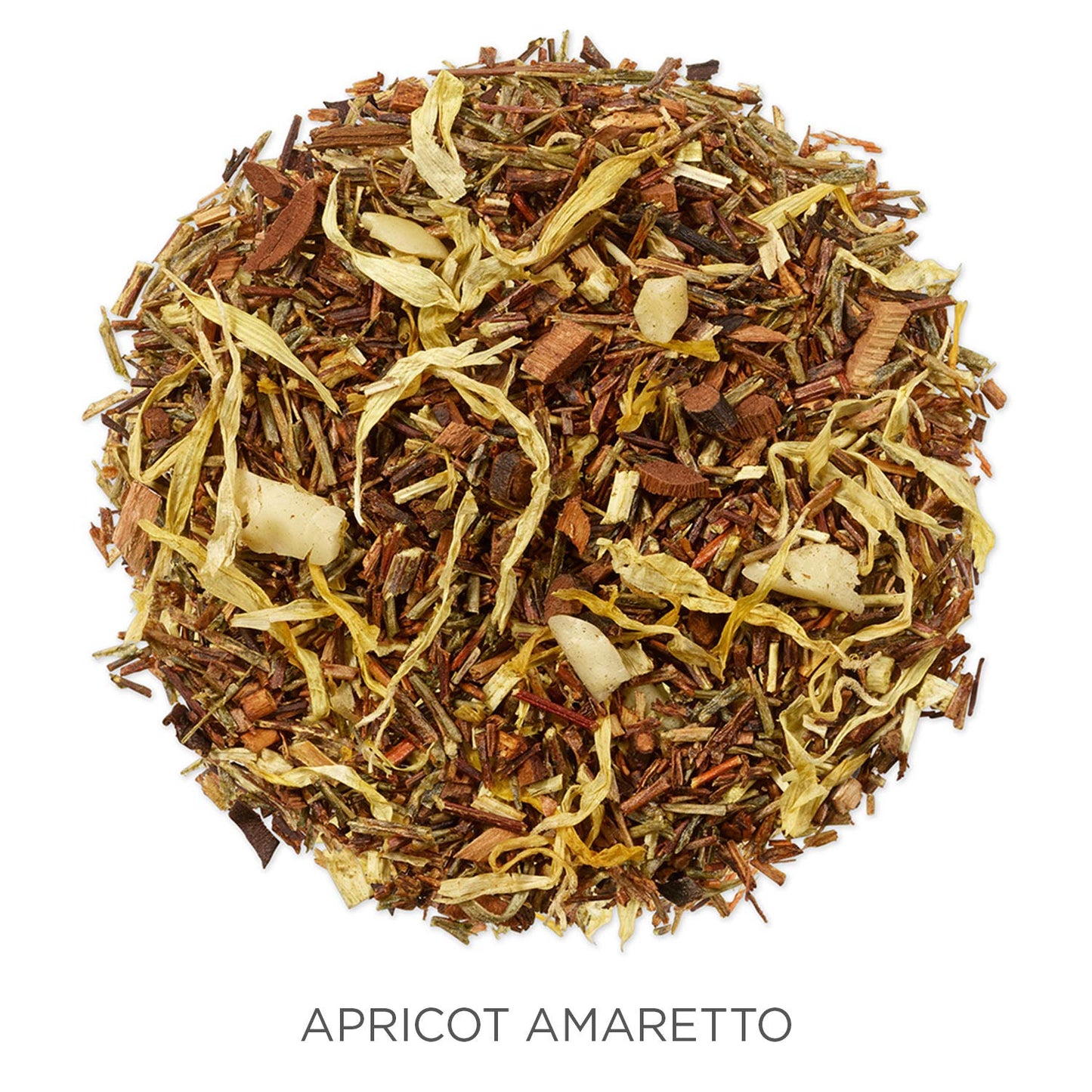 Tea Forte Apricot Amaretto Premium Organic Loose Leaf Caffeine-Free Herbal Tea Blend Canister, Makes 35-50 Cups