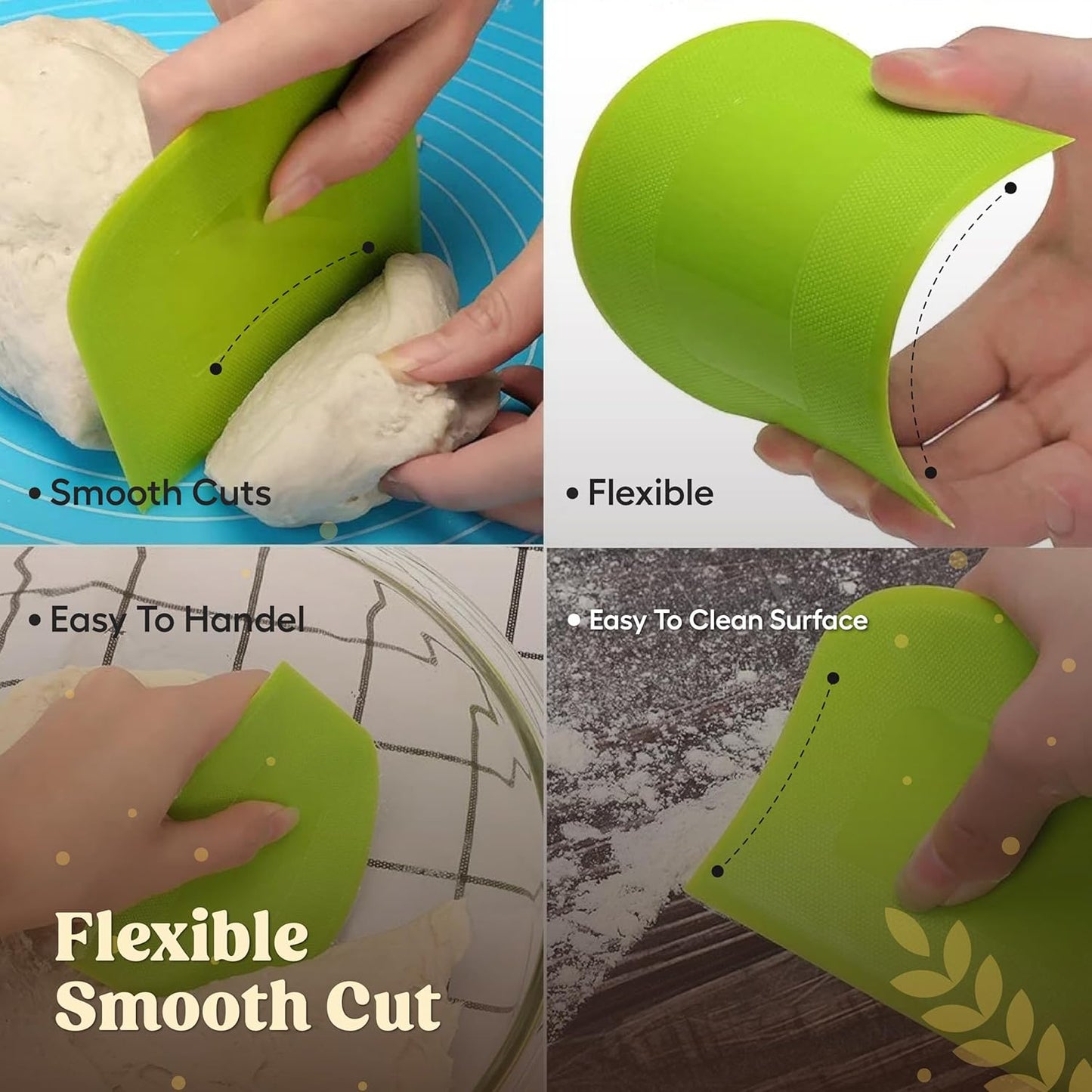 Sourdough Bread Proofing Basket Set – 9 inch Round Oval Banneton Baskets with Bread Lame, Dough Whisk, Scraper & Liners – Bread Making Kit & Sourdough Starter Supplies