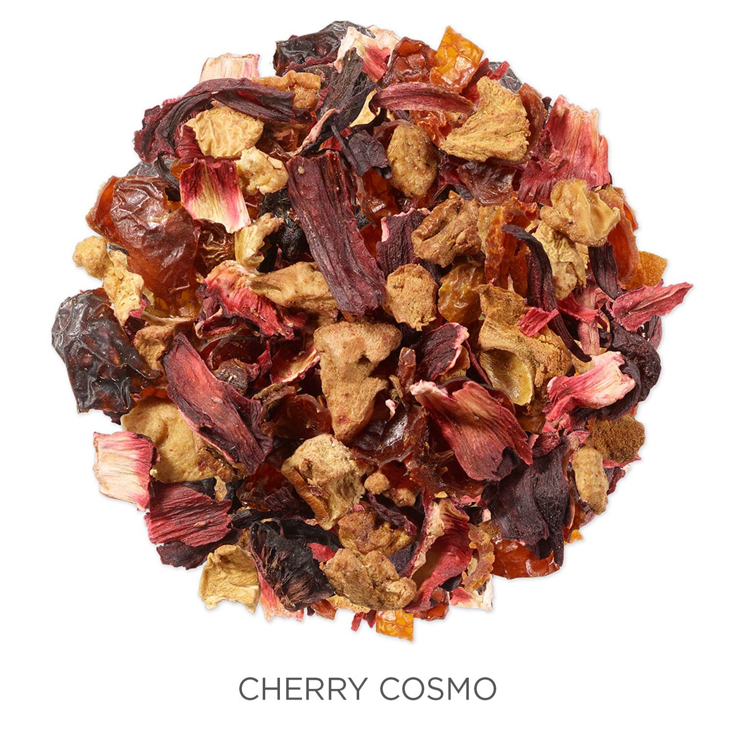 Tea Forte Cherry Cosmo Premium Organic Loose Leaf Caffeine-Free Herbal Tea Blend Canister, Makes 35-50 Cups