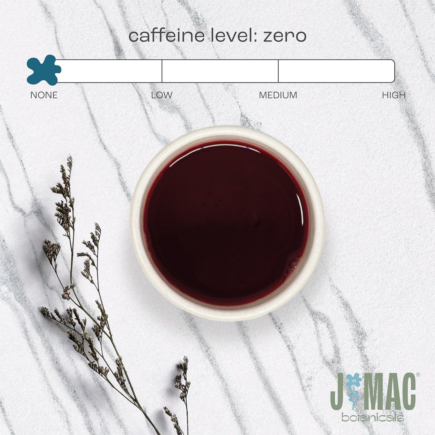 J Mac Botanicals, Certified Organic Hibiscus Flower, loose leaf tea, Flor de Jamaica