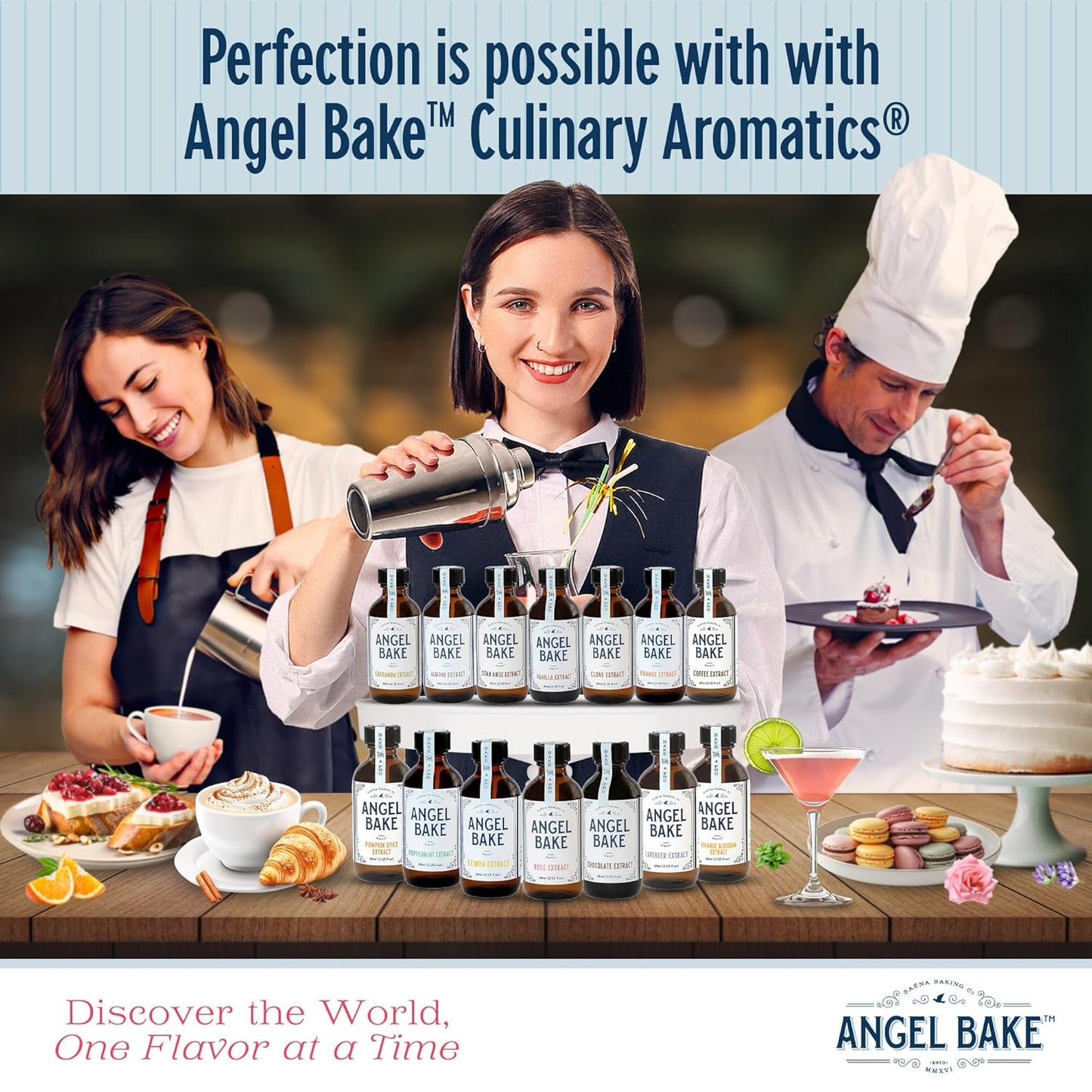 Pure Bulgarian Lavender Extract For Baking And Mixology. Culinary Aromatics With Spritzer And Dropper. Keto Friendly, Vegan, Gluten Free. (Lavender, 2 Oz w/ Spritzer & Dropper)