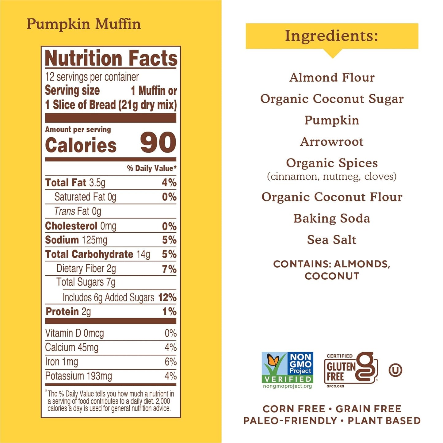 Simple Mills Almond Flour Baking Mixes - Gluten Free Pumpkin Bread and Pancake & Waffle Mixes