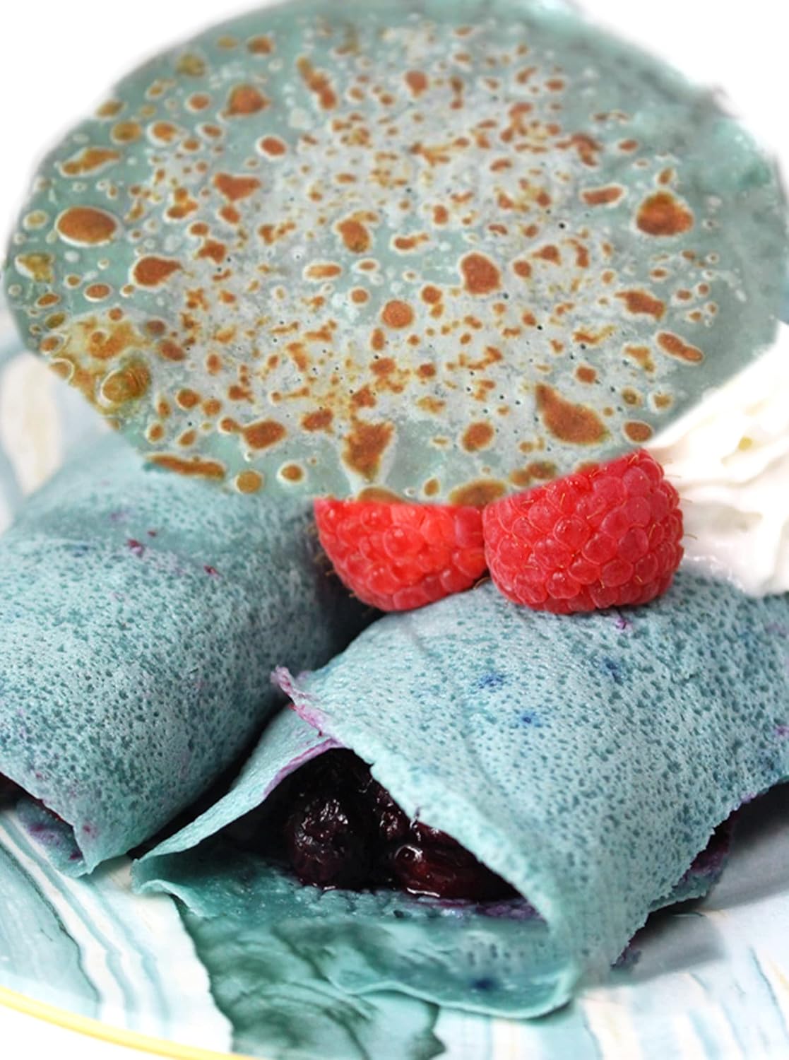 Blue Matcha Butterfly Pea Powder 35.2 Oz or 1 Kg | OkO-OkO - Premium - 100% Natural from flowers of Ternatea Thailand No additives - infusion, Blue Herbal tea, Organic Vegan food coloring, cocktail, meal, baking