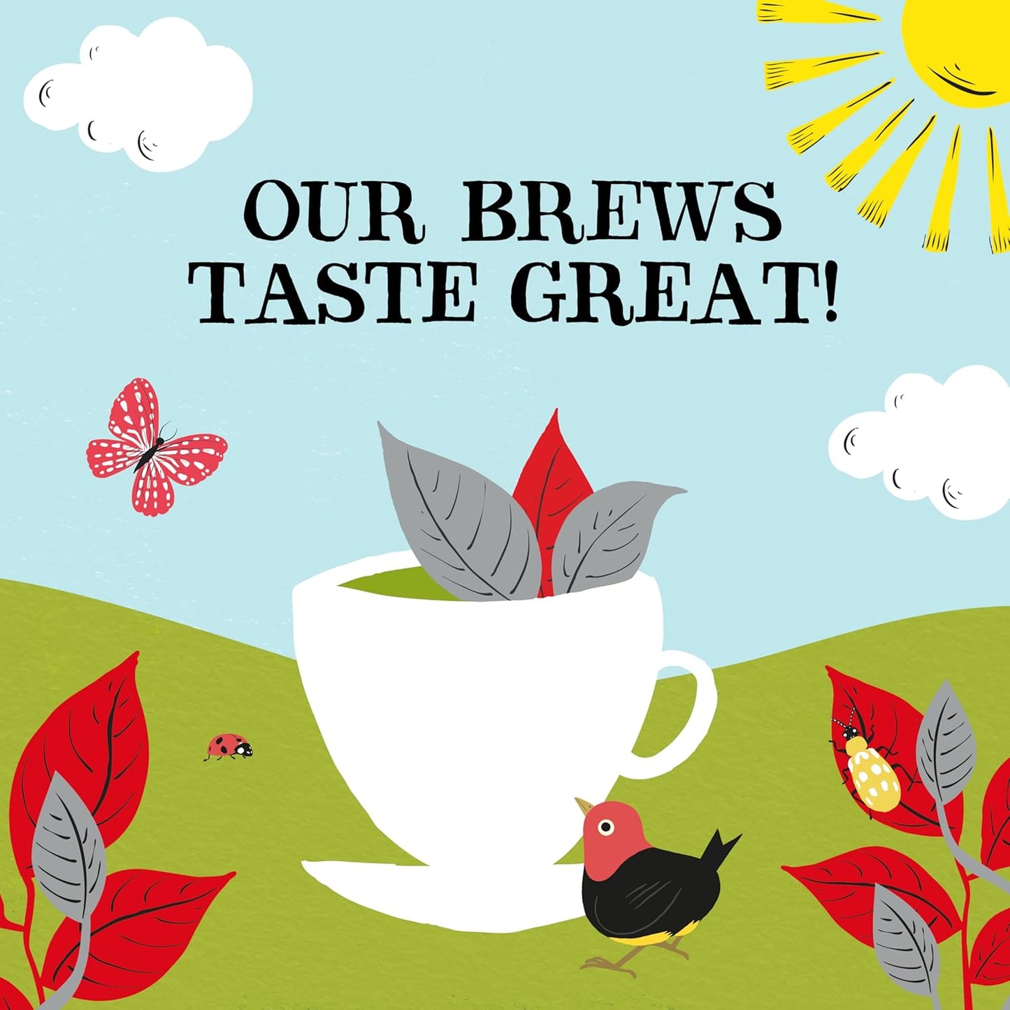 Clipper Tea, English Breakfast Assam Blend, Fairtrade, Organic, Plant-Based, Caffeinated British Tea, 4 Pack, 320 Unbleached Tea Bags