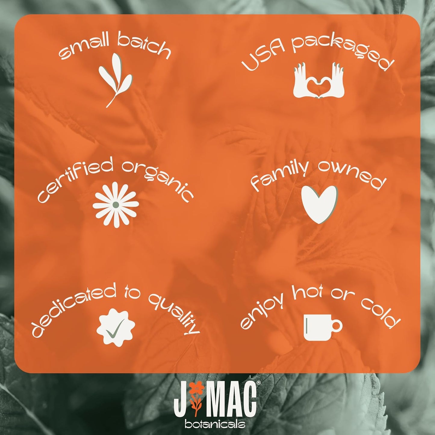 J Mac Botanicals Organic Cistus Incanus tea, also known as Rock Rose or Shepherd's Tea