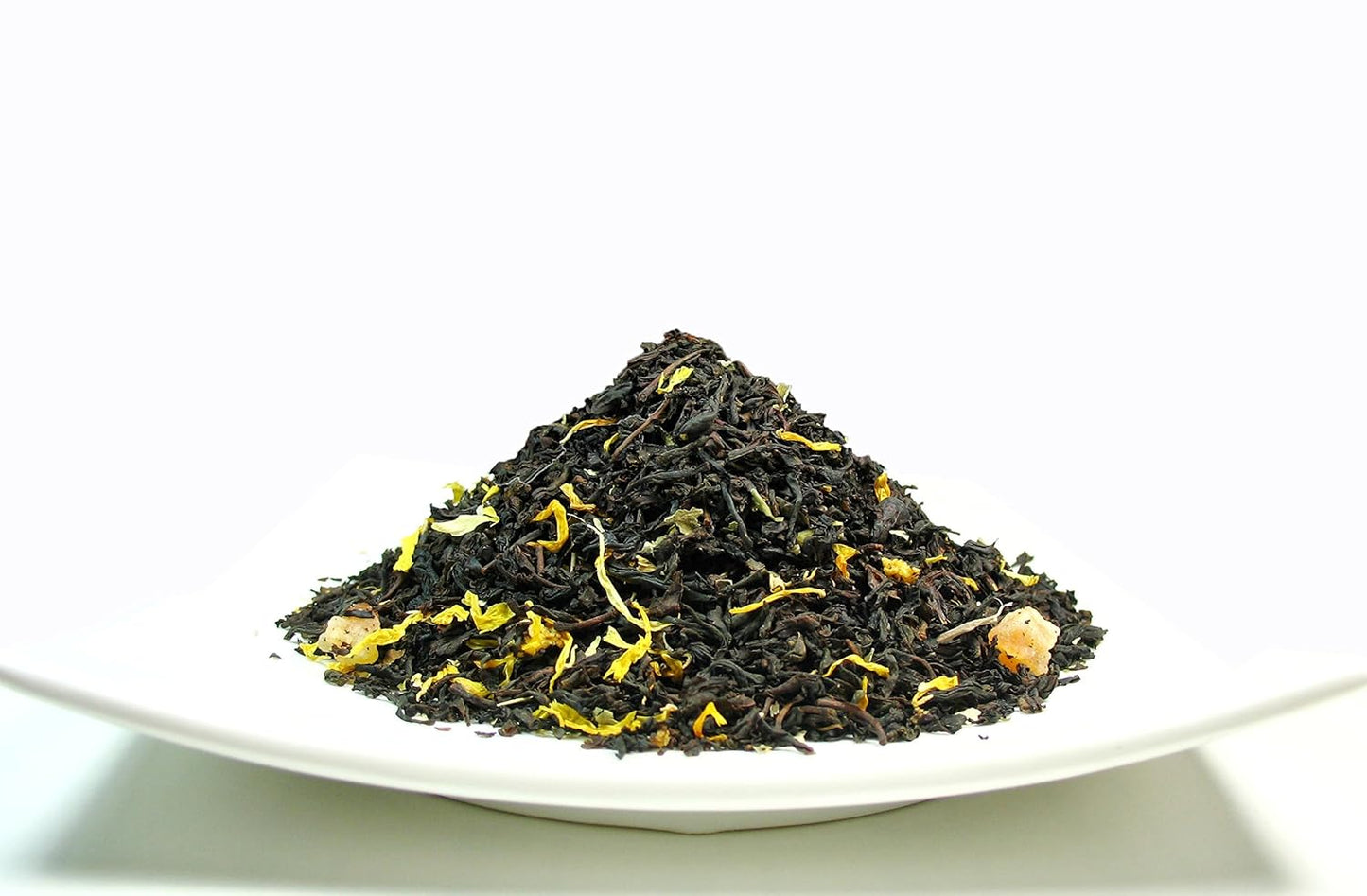 Peach Apricot Iced Tea, Ceylon Black Loose Leaf Tea blended with the essence of Apricot and Peach – 4 Oz Bag