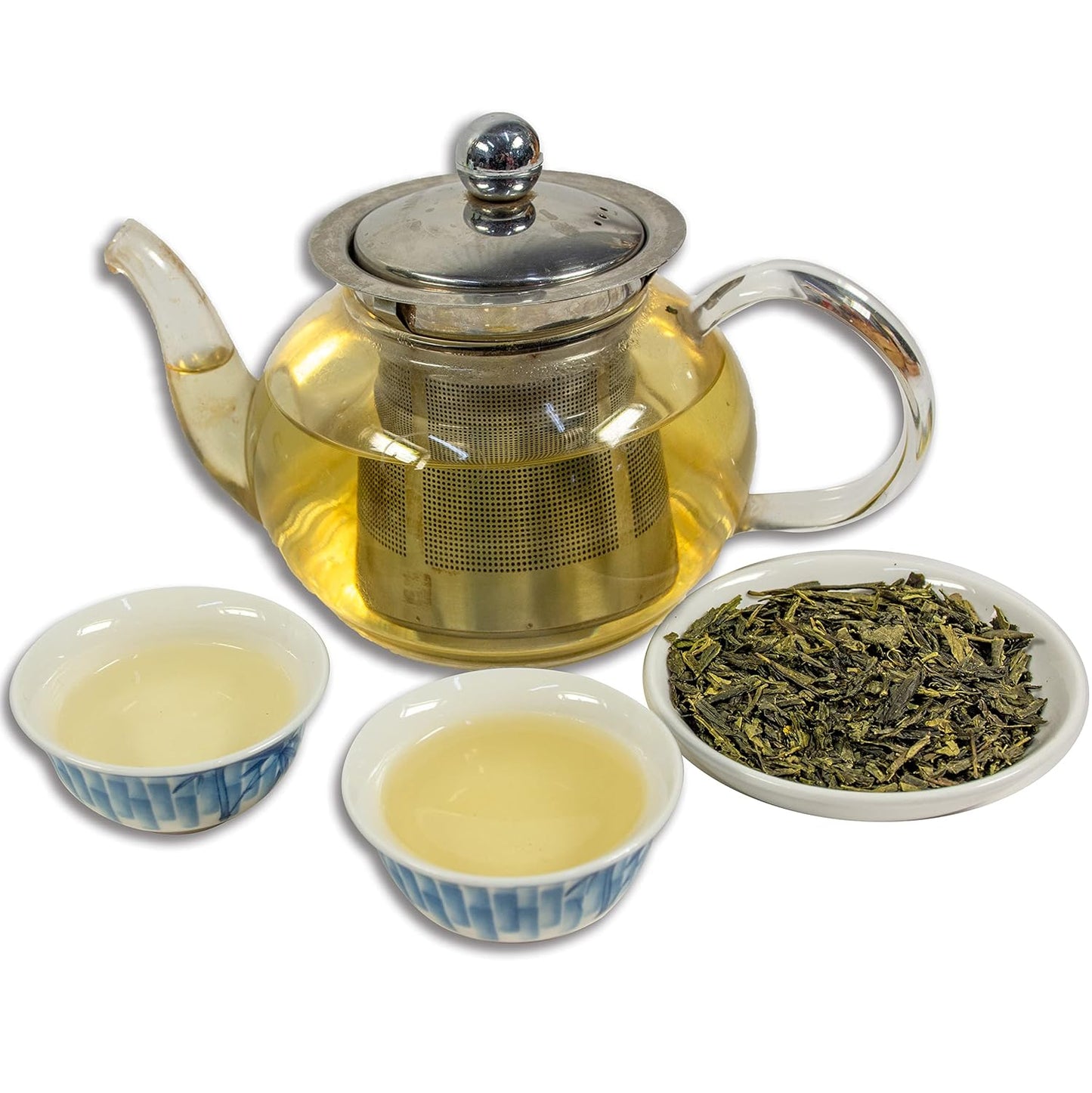 TIAN HU SHAN Sencha Green Tea Loose Leaf, Japanese green tea, 4 Ounce (Pack of 1)