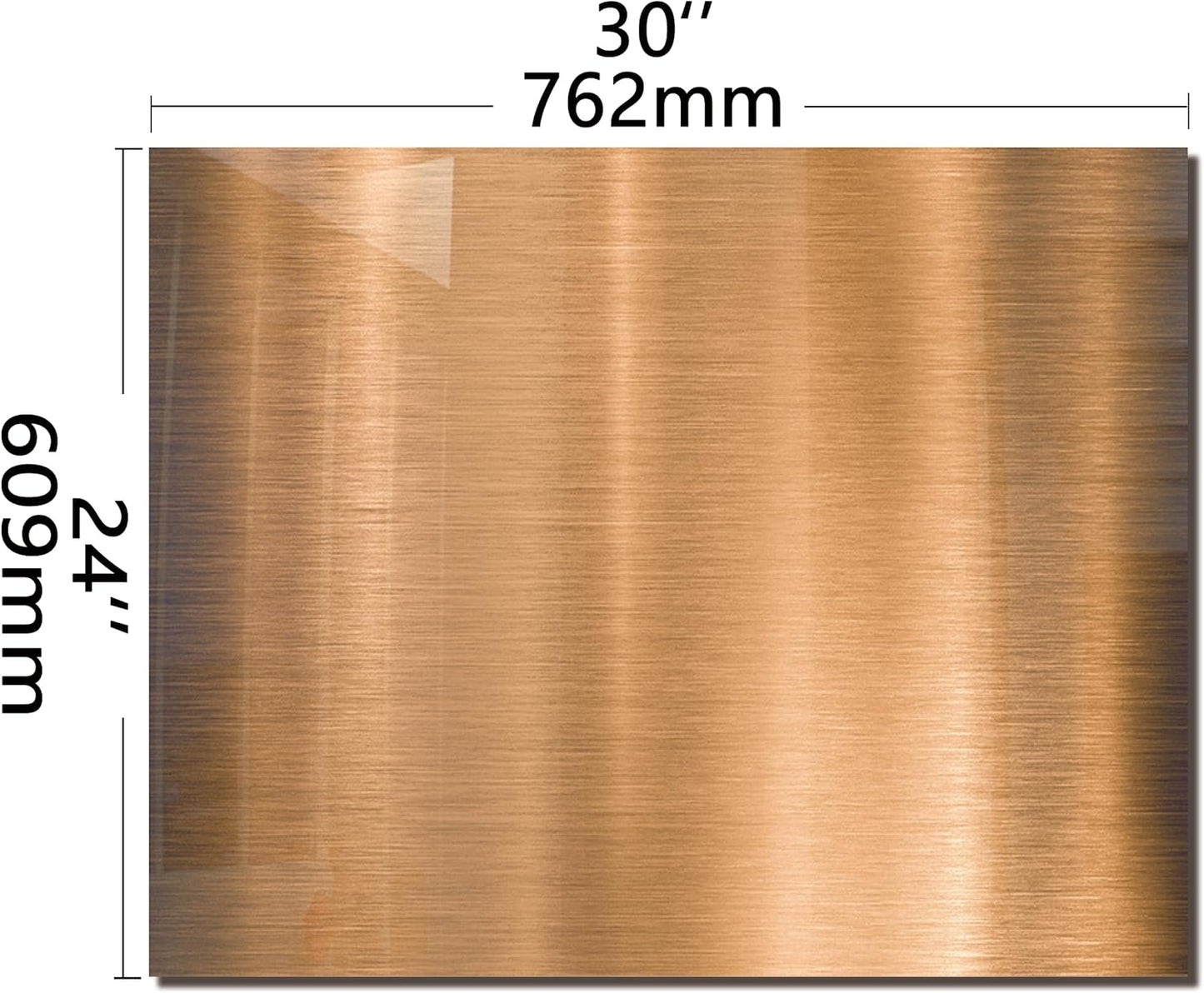 DAIFURONGE Tempered Glass Backsplash For Kitchen Behind Stove,Stove Backsplash Top Cover,Easy to Clean Glass Splashback, Sink Cover Splash Guard, Kitchen Wall Decor (30"x24"(76.2x60.96cm))