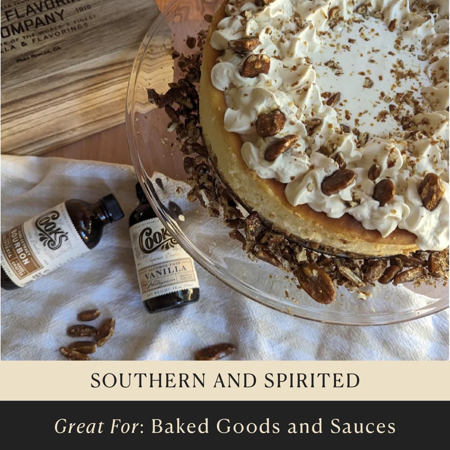 Cook's Bourbon Extract 16 oz