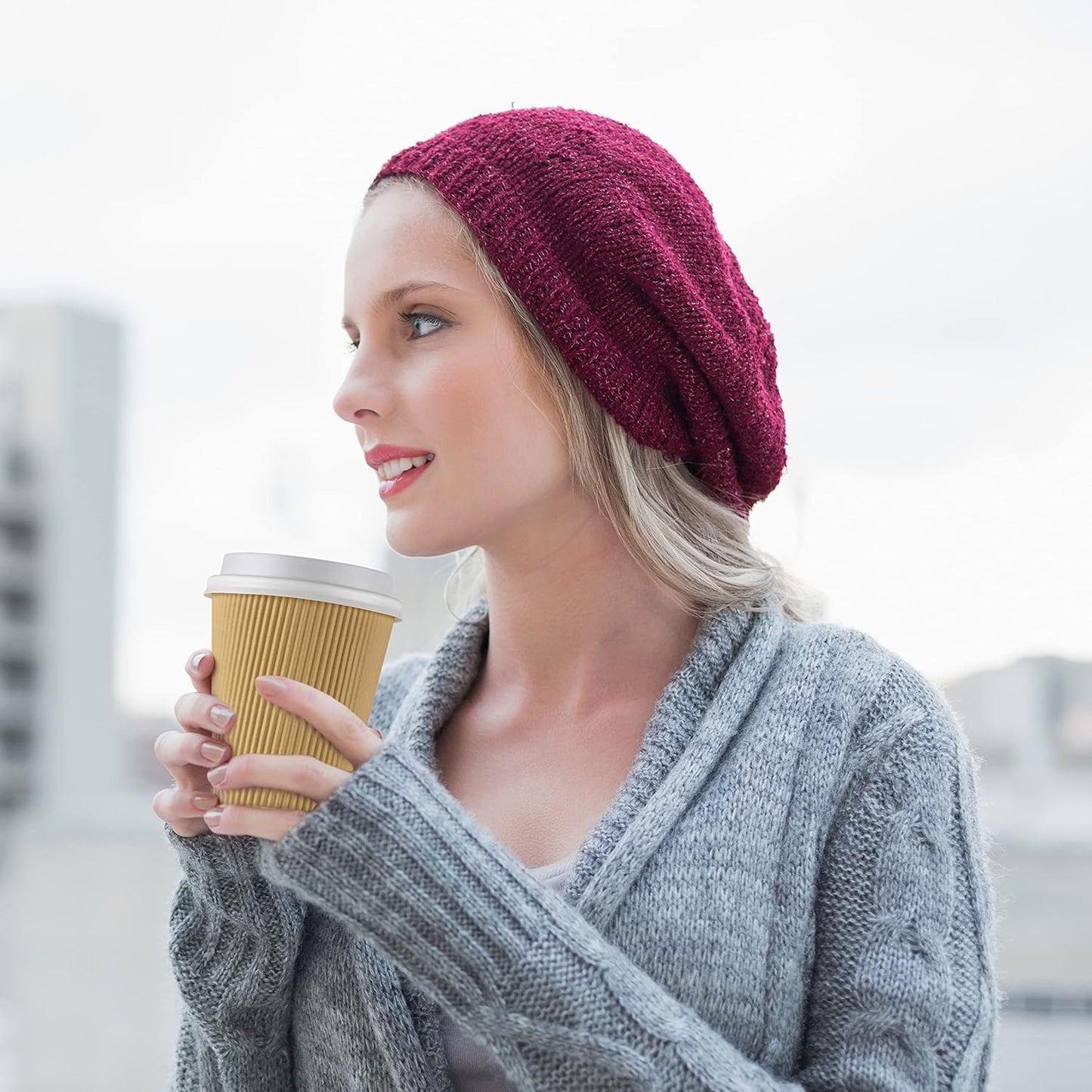 NYHI 100 12 oz Ripple Kraft Paper Cups Brown Hot Cold with Lids 3 Layer Rippled Small Insulated Disposable Coffee Cups for Cappuccino Hot Cocoa or Iced Drinks