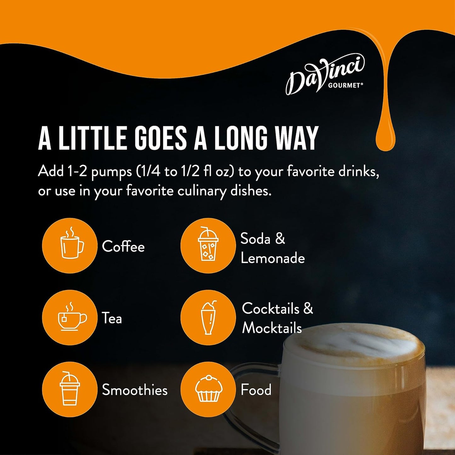 DaVinci Gourmet Classic Pumpkin Pie Syrup, 25.4 Fluid Ounces (Pack of 1)