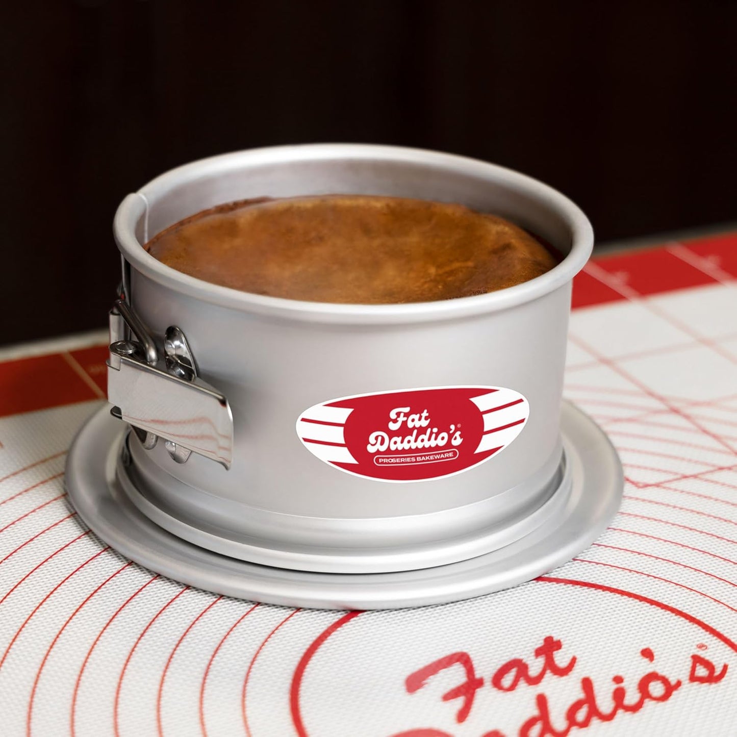 Fat Daddio's PSF-63 Anodized Aluminum Springform Pan, 6 x 3 Inch