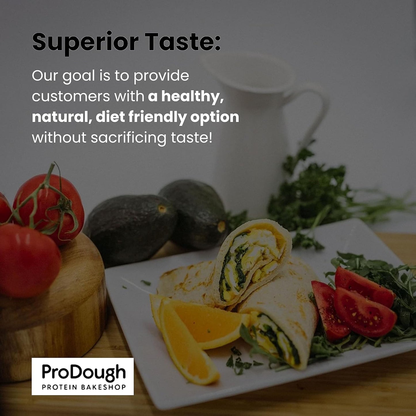 ProDough High Protein- Gluten Free French Crepe Mix, Low Carb, 8g of Protein per Serving, No Added Sugars, Keto Friendly, Makes 24 Crepes (Original)