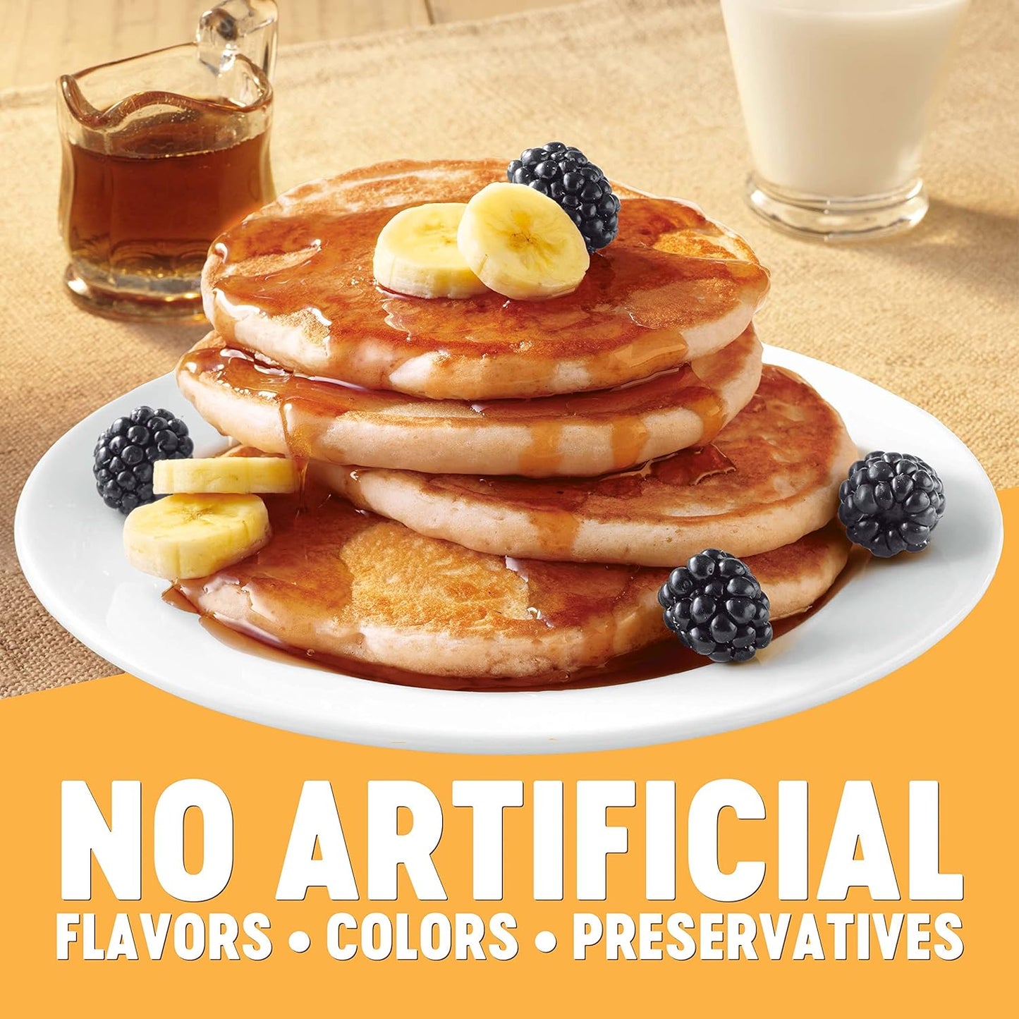 Krusteaz Heart Healthy Buttermilk Pancake Mix, 25.2 oz (Pack of 1)