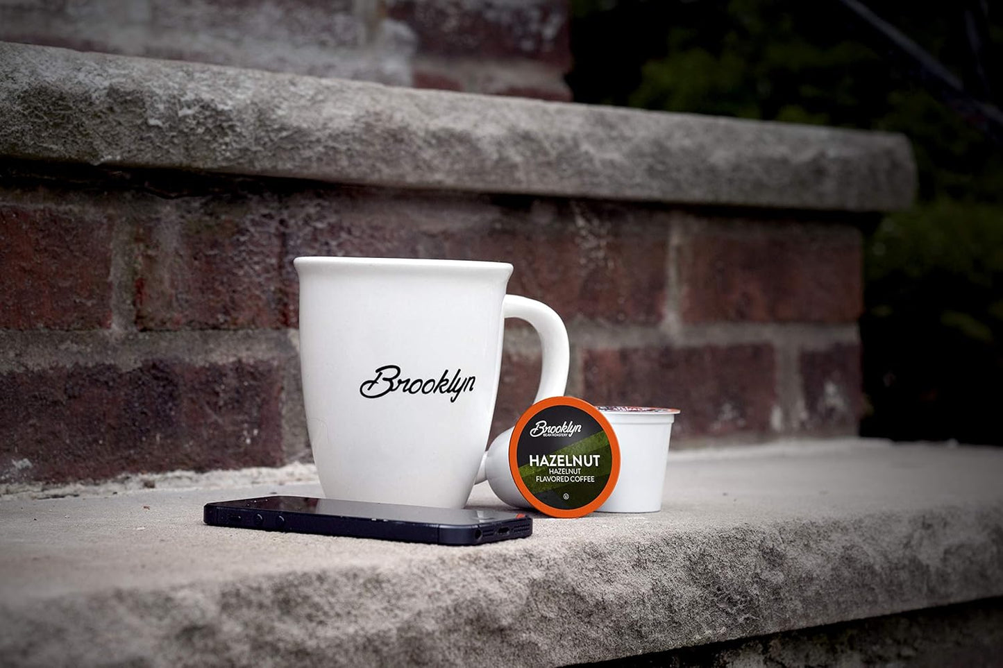 Brooklyn Beans Hazelnut Gourmet Coffee Pods, Compatible with 2.0 Keurig K Cup Brewers, 40 Count (BB HA40)