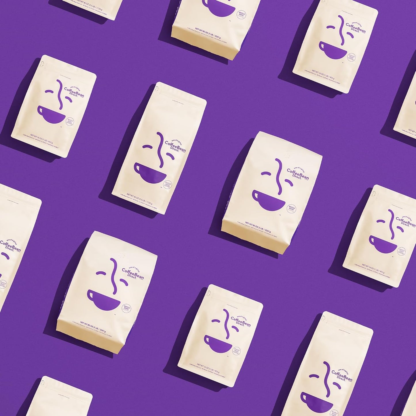 Coffee Bean Direct Organic Fair Trade Dark Peru, Whole Bean Coffee, Dark Roast, 1 Pound Bag (Pack of 1)