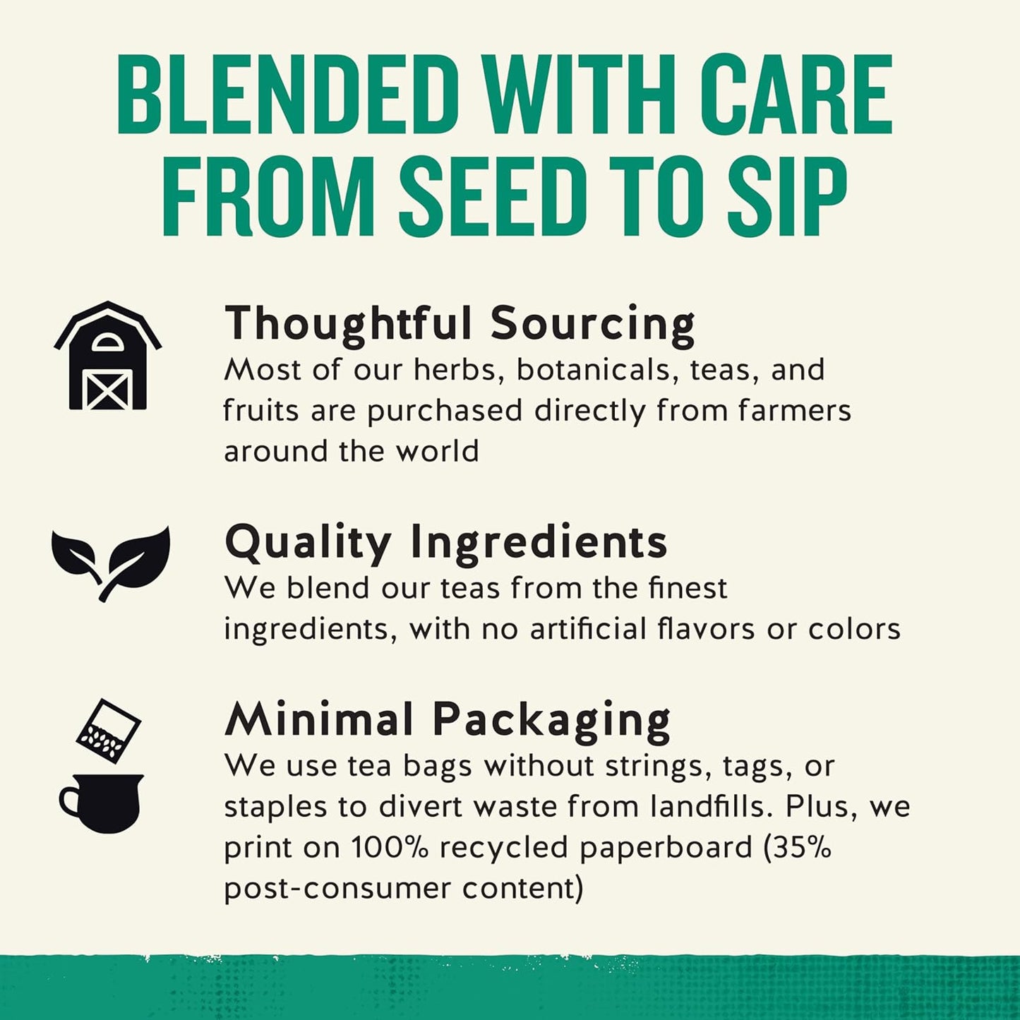 Celestial Seasonings Everyday Wellness Tea Variety Pack, Caffeine Free, 16 Tea Bags Box