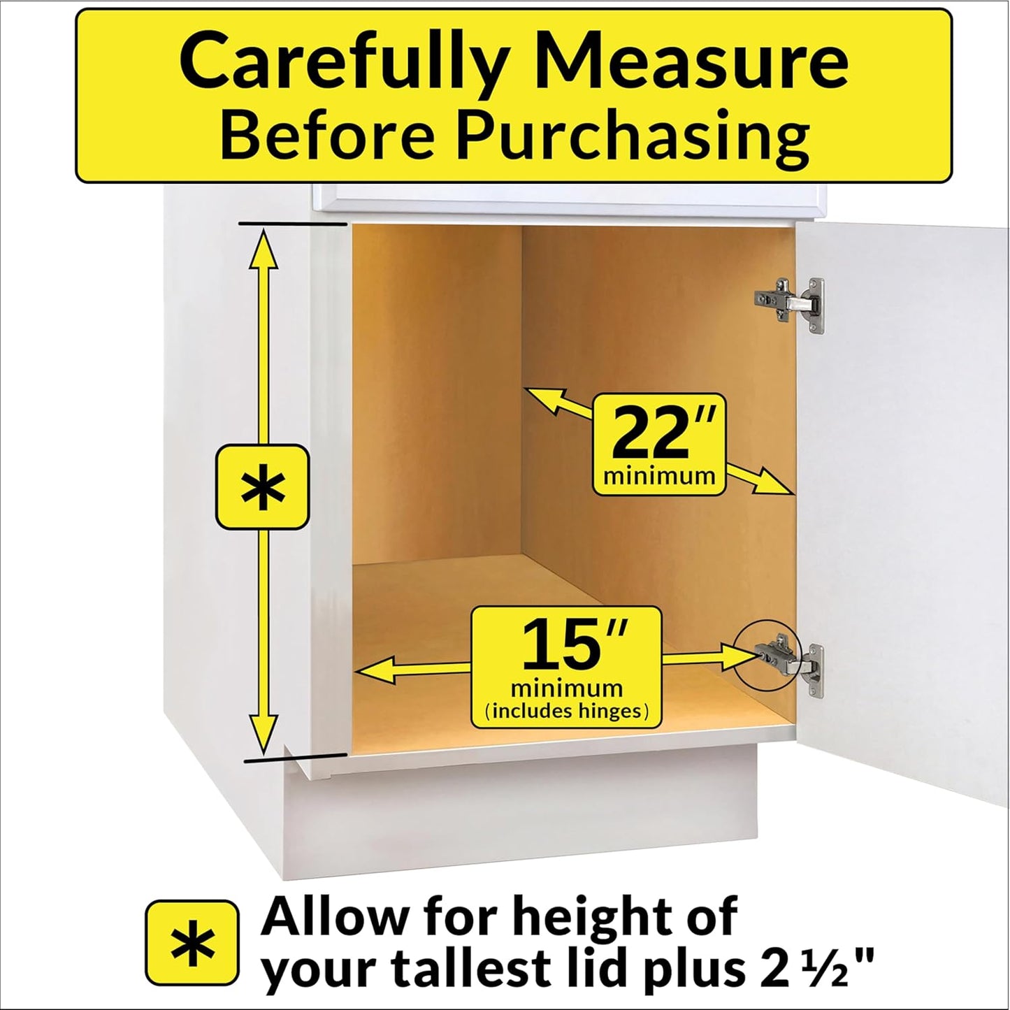 LYNK PROFESSIONAL® Pull Out Pot Lid and Cookie Sheet Organizer Rack for Cabinet - Lifetime Ltd. Warranty - Sliding Kitchen Organizers – Pans, Lids, and Tray Storage - 14W x 21D, Extra-Large, Chrome