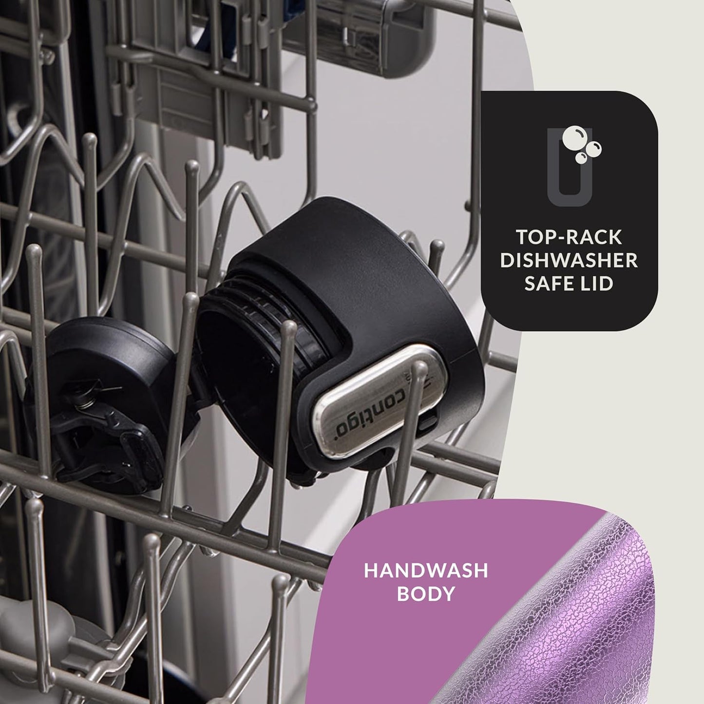 Contigo AUTOSEAL West Loop Vacuum-Insulated Stainless Steel Travel Mug with Easy-Clean Lid, 20 oz, 2-Pack