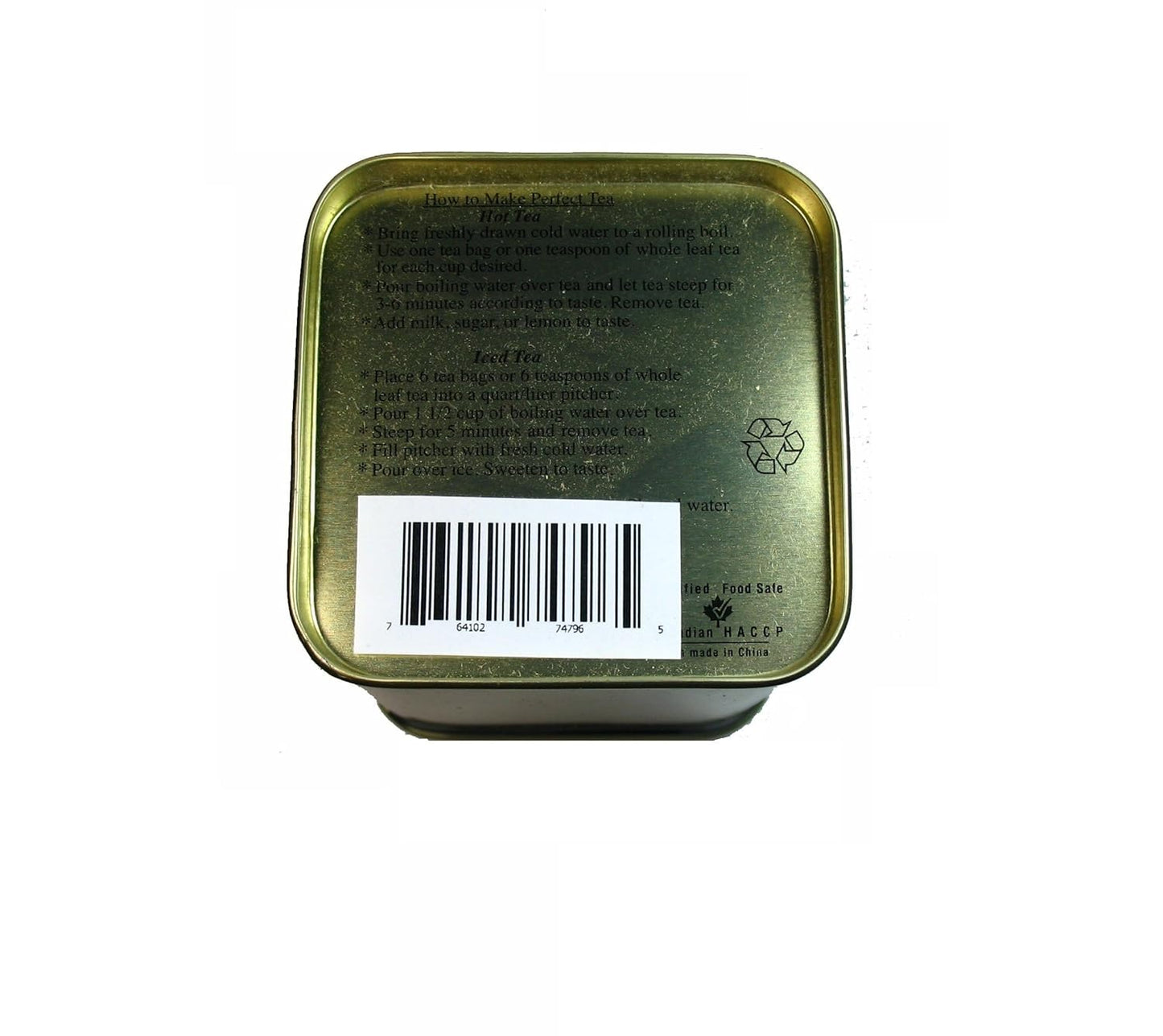 tea (Organic Darjeeling (TGFOP) Tea 3.50 oz in tea tin)