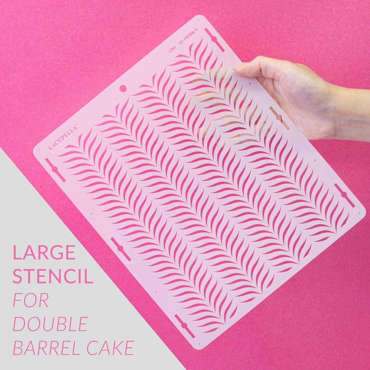 Large Cake and Baking Decorating Stencil (TORCHON)