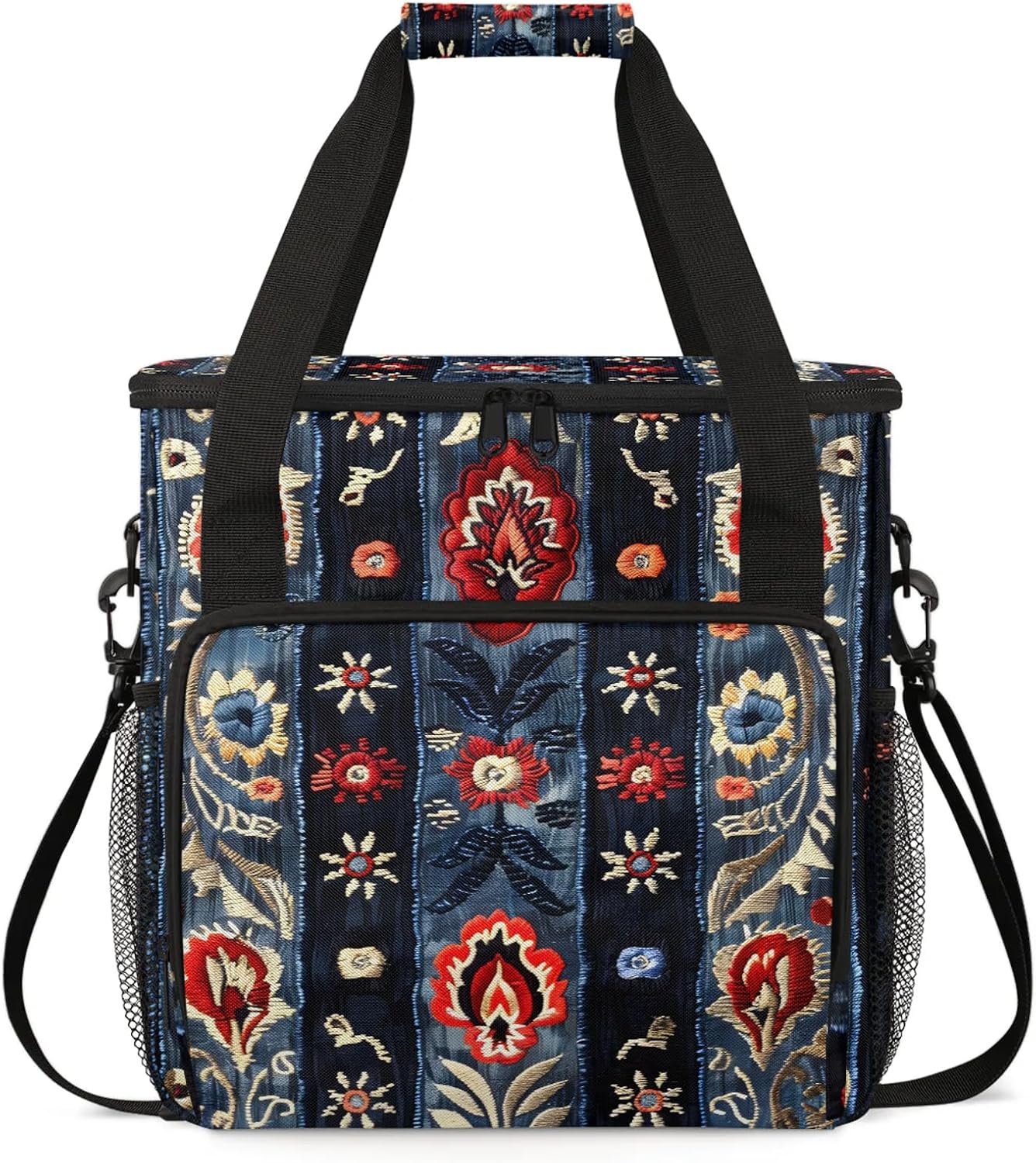 Coffee Maker Travel Bag Compatible with Keurig K-Mini,Single Serve Coffee Brewer Carrying Case Compatible for K-Mini Plus with Multiple Pockets for K-Cup Pods(Bag Only)