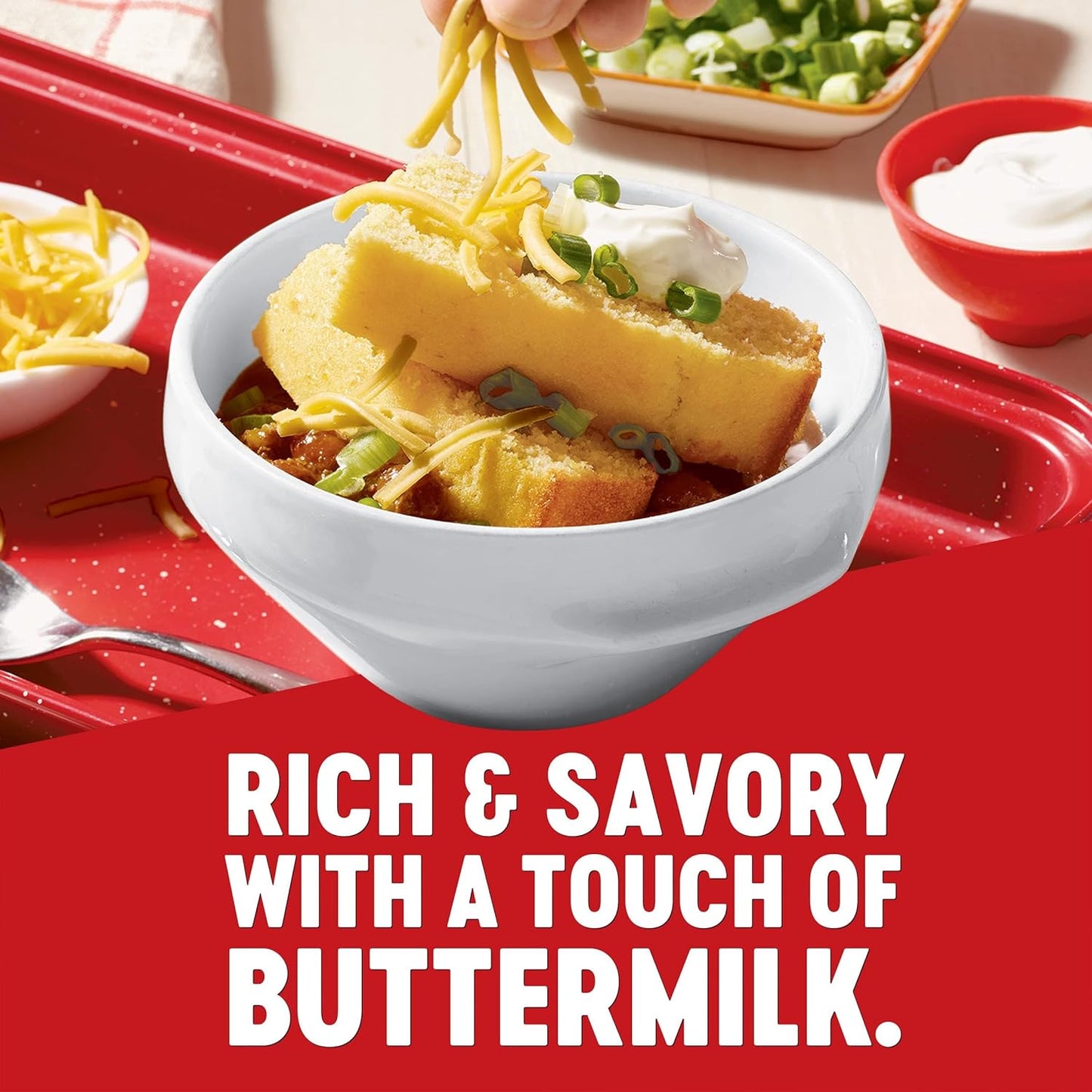 Krusteaz Southern Cornbread & Muffin Mix 11.5 Ounce (Pack of 6)