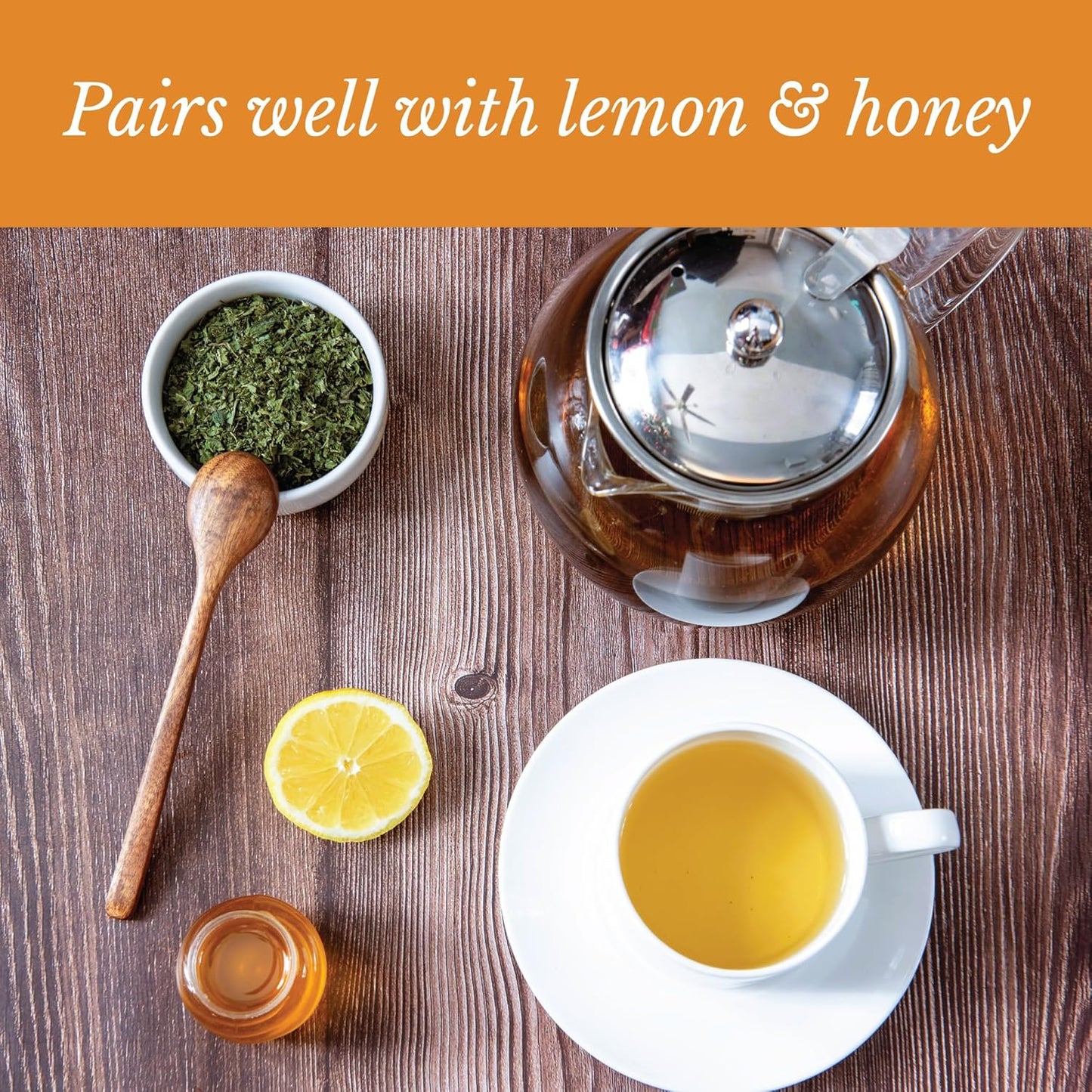 Wild Bliss Organic Wild Stinging Nettle Leaf Tea - Caffeine Free Loose Leaf Herbal Tea - 1.76 Oz - 25 Servings