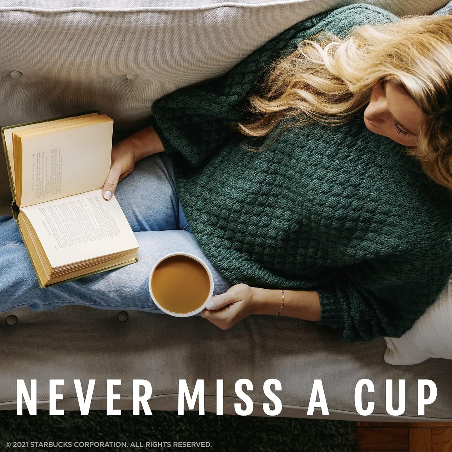 Starbucks Ground Coffee, Cinnamon Dolce Flavored Coffee, Naturally Flavored, 100% Arabica, 6 bags (11 oz each)