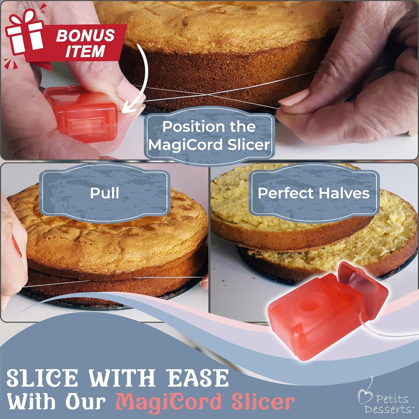 Spring Form Pan for Cheesecake, 4/7/9/11 Inch NONSTICK Cheesecake PanSet with CAKE SLICER and TESTER, Leakproof Springform Pan Set, 4 Spring Form Pans for Baking Compatible with INSTANT POT