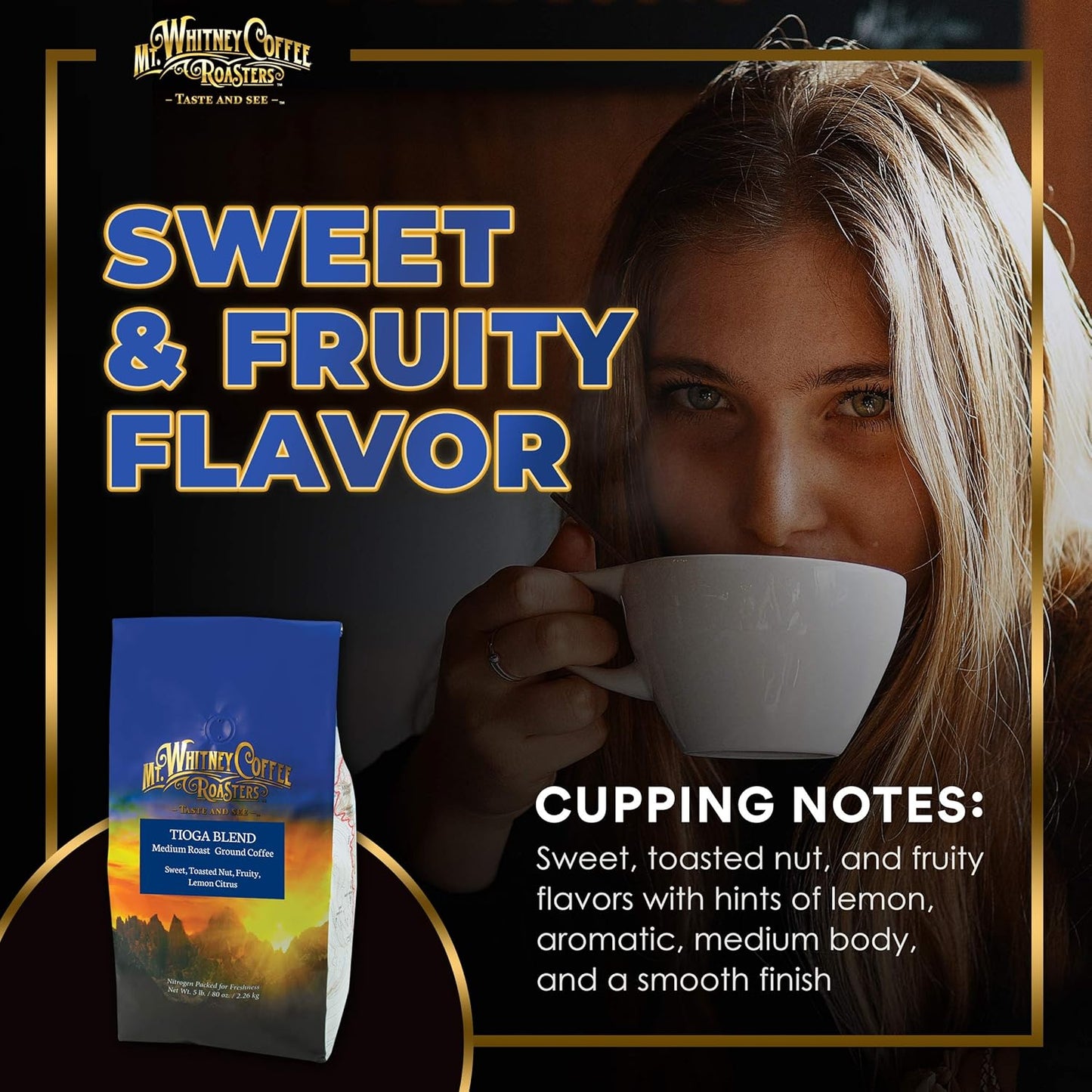 Mt. Whitney Tioga Blend Coffee (Ground, 5 Lb)